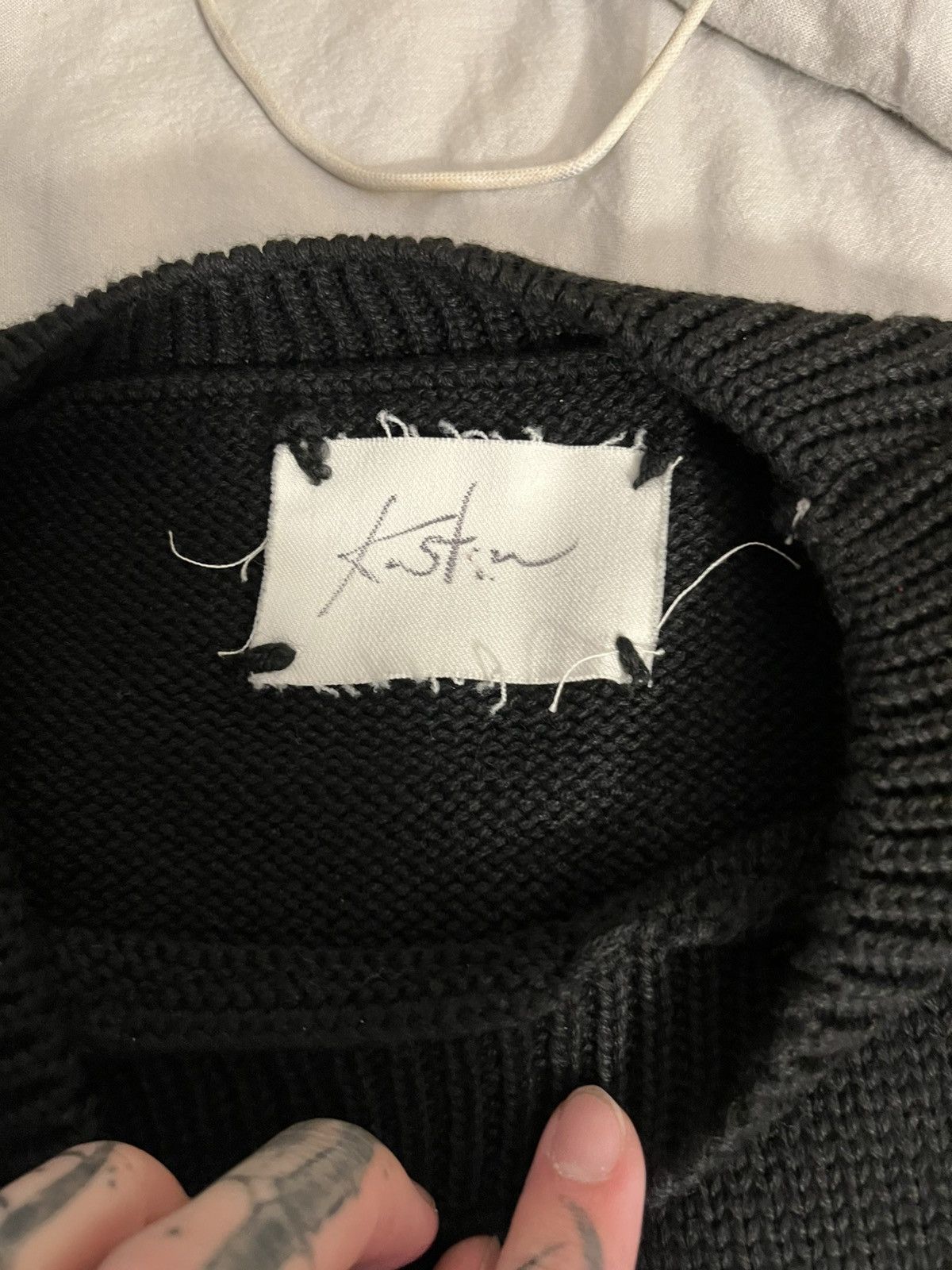 Gleb Kostin Solutions Gleb kostin bjork knit black Size US L / EU 52-54 / 3 - 4 Thumbnail