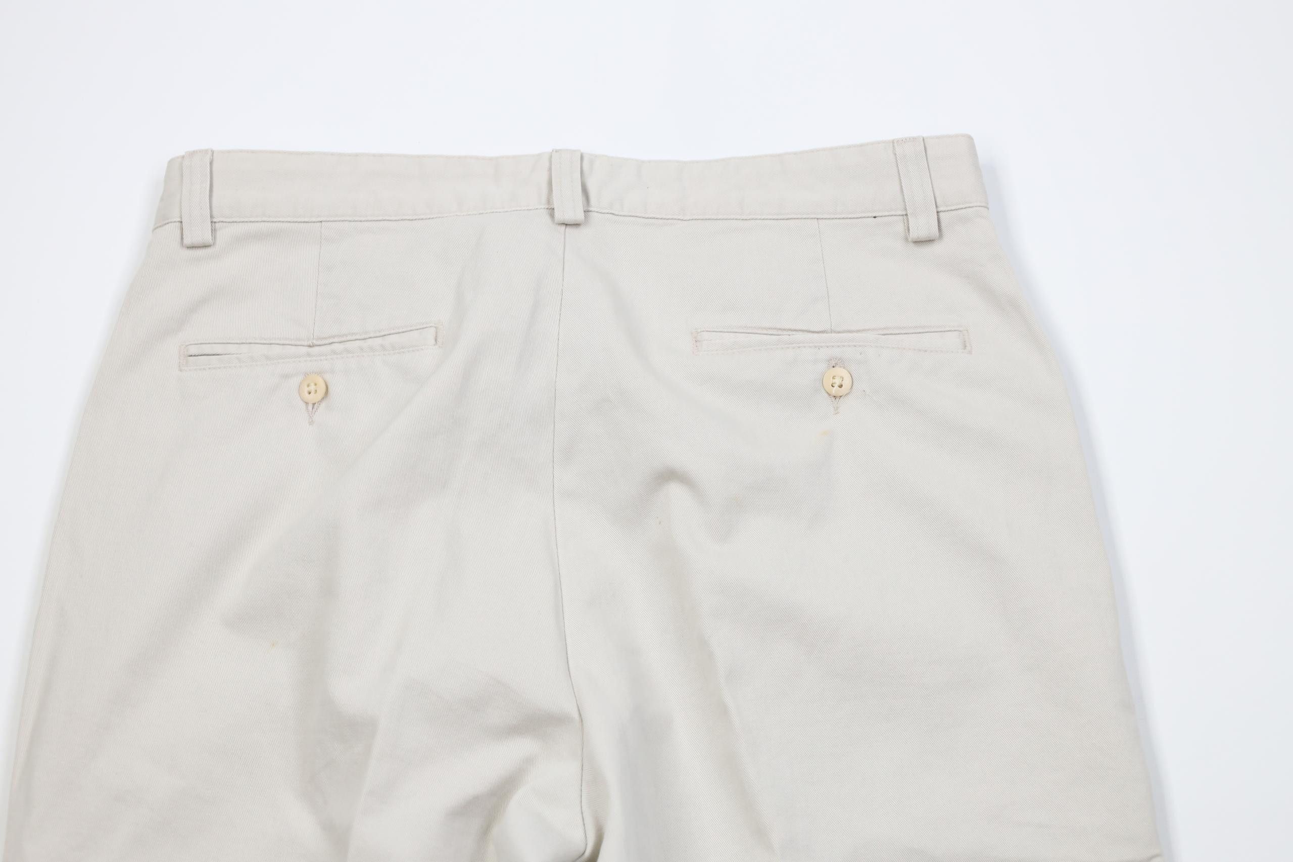 Polo Ralph Lauren Vintage 90s Ralph Lauren Martin Chino Pants Cotton Stone USA Size US 32 / EU 48 - 11 Thumbnail