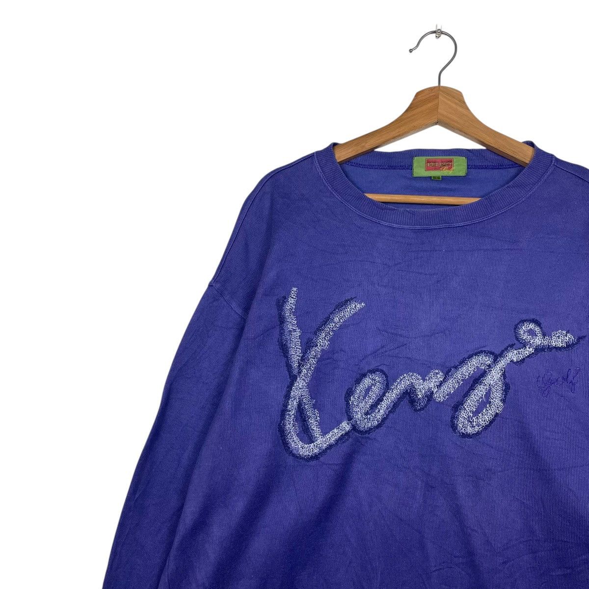 Kenzo Kenzo Big Logo Crewneck Sweatshirt Size US L / EU 52-54 / 3 - 6 Thumbnail