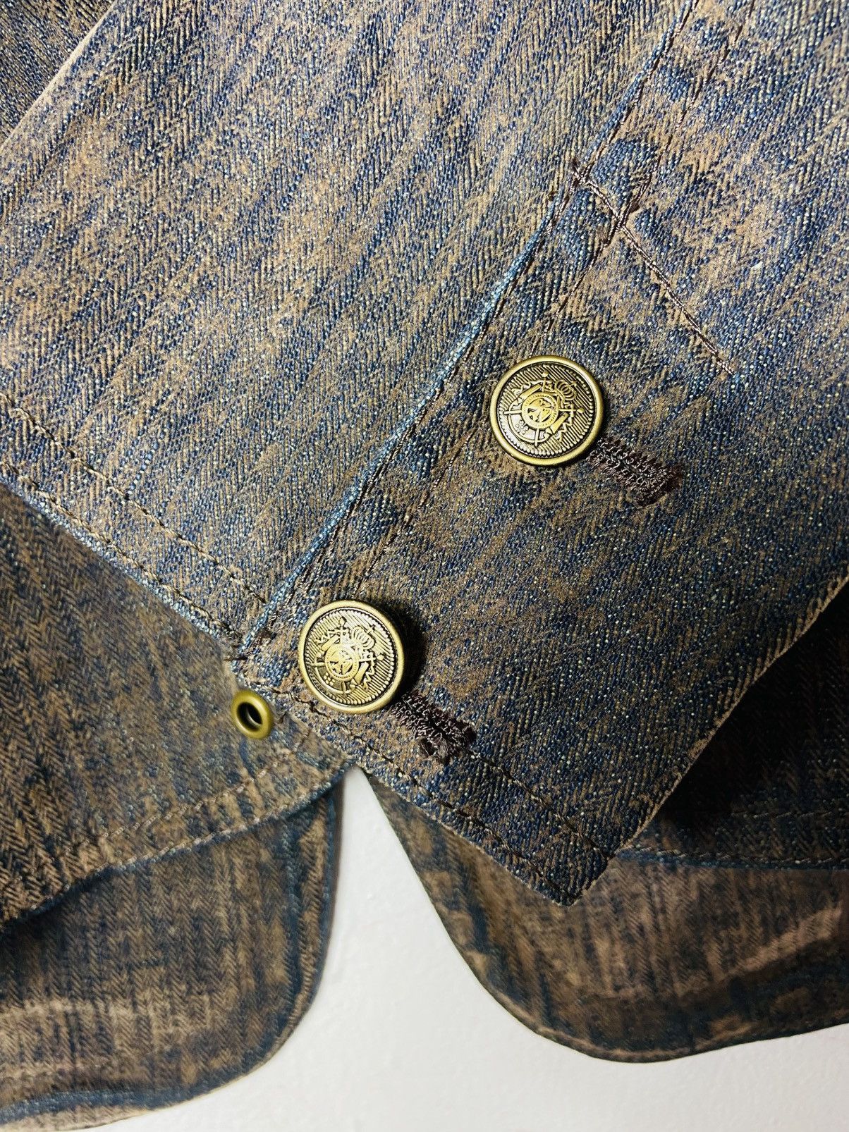 Seditionaries Piece Montee Denim Punk Blazer Size S / US 4 / IT 40 - 18 Thumbnail