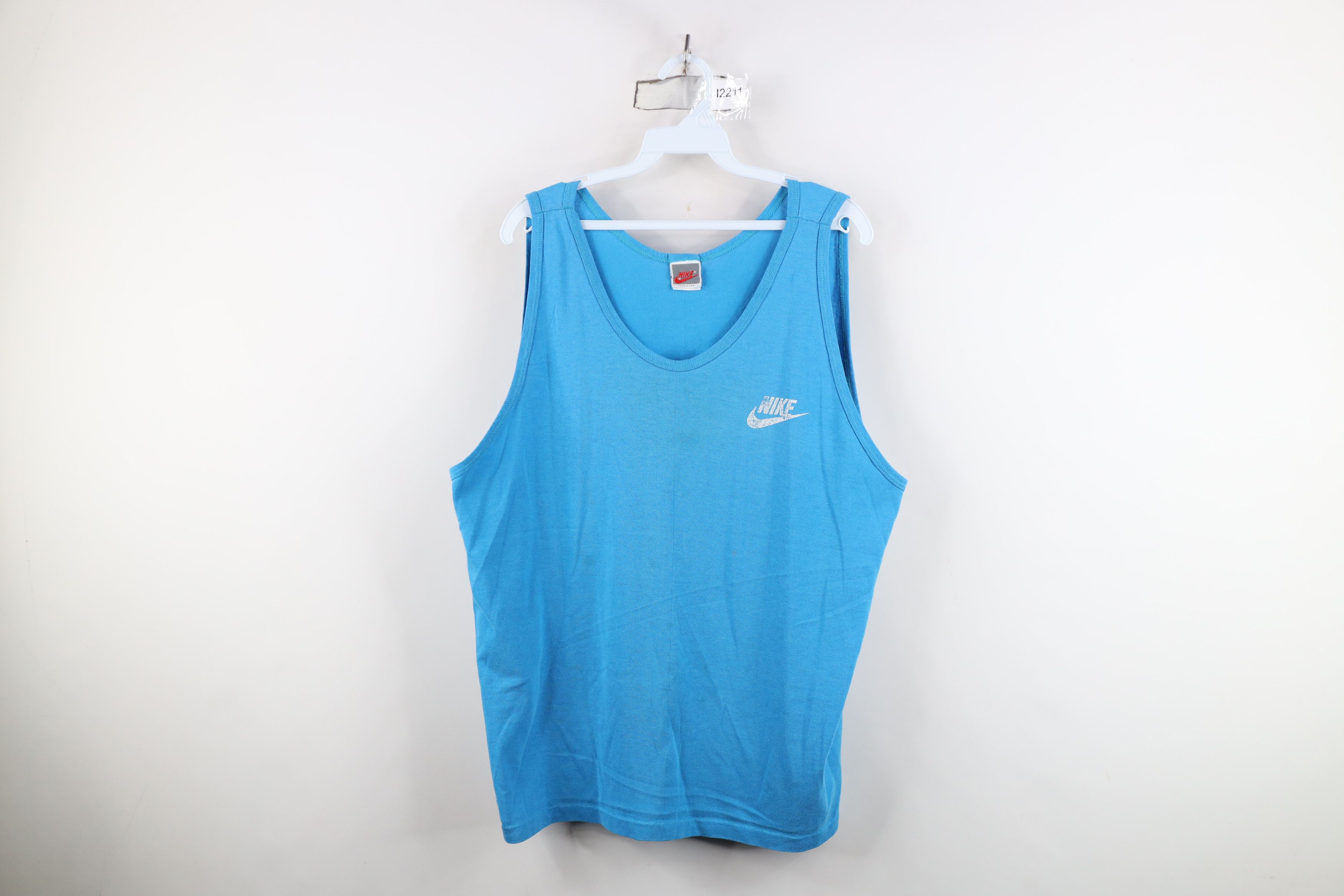 Nike Vintage 90s Nike Scott Mini Swoosh Tank Top T-Shirt USA Size US XXL / EU 58 / 5 - 1 Thumbnail