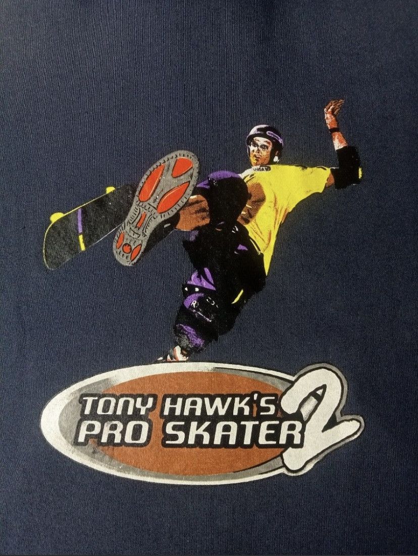 Russell Athletic Vintage THPS Pro Skater 2 Hoodie Size US L / EU 52-54 / 3 - 2 Thumbnail