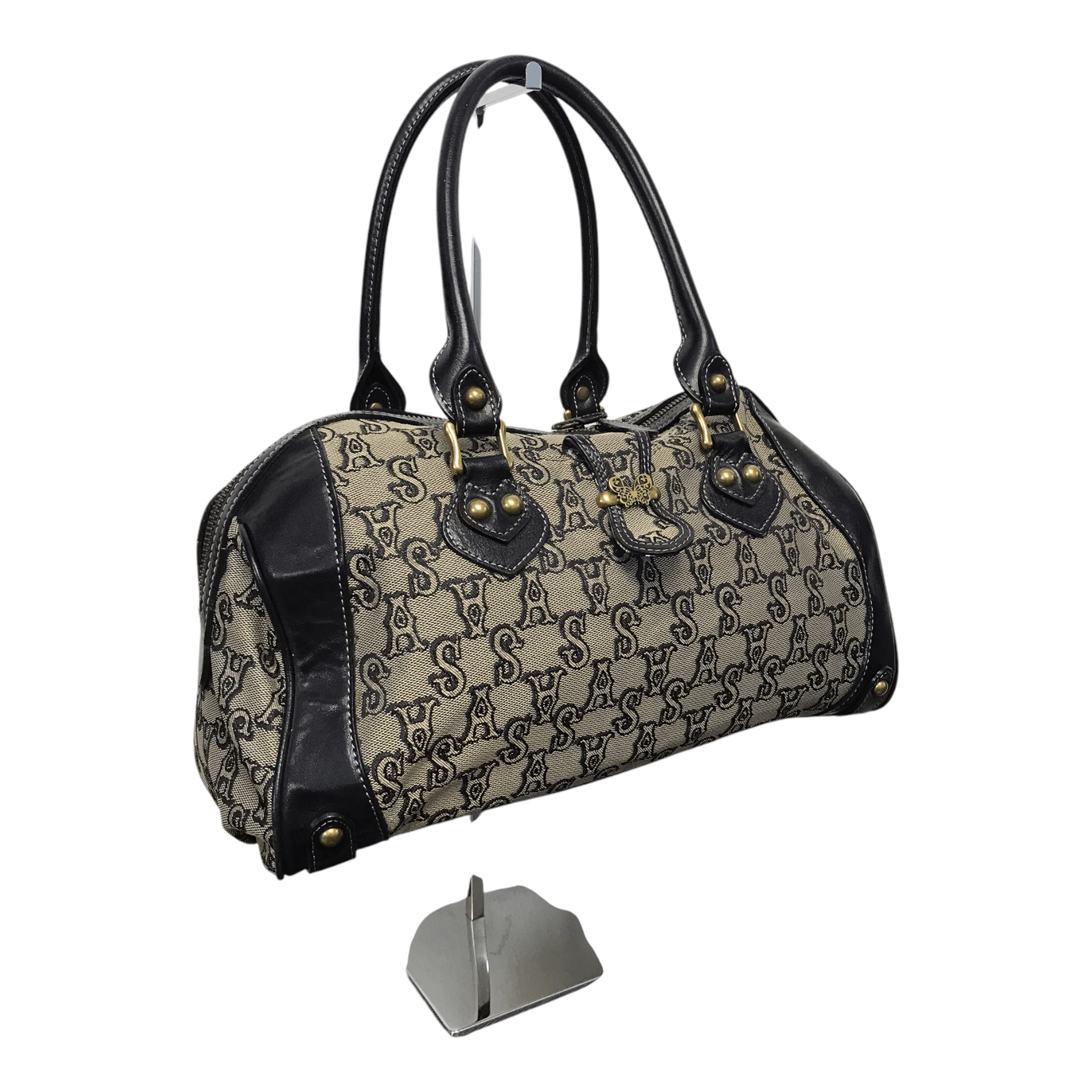 Designer × Japanese Brand × Vintage Anna Sui Monogram Butterfly Duffle Bag Size ONE SIZE - 3 Thumbnail