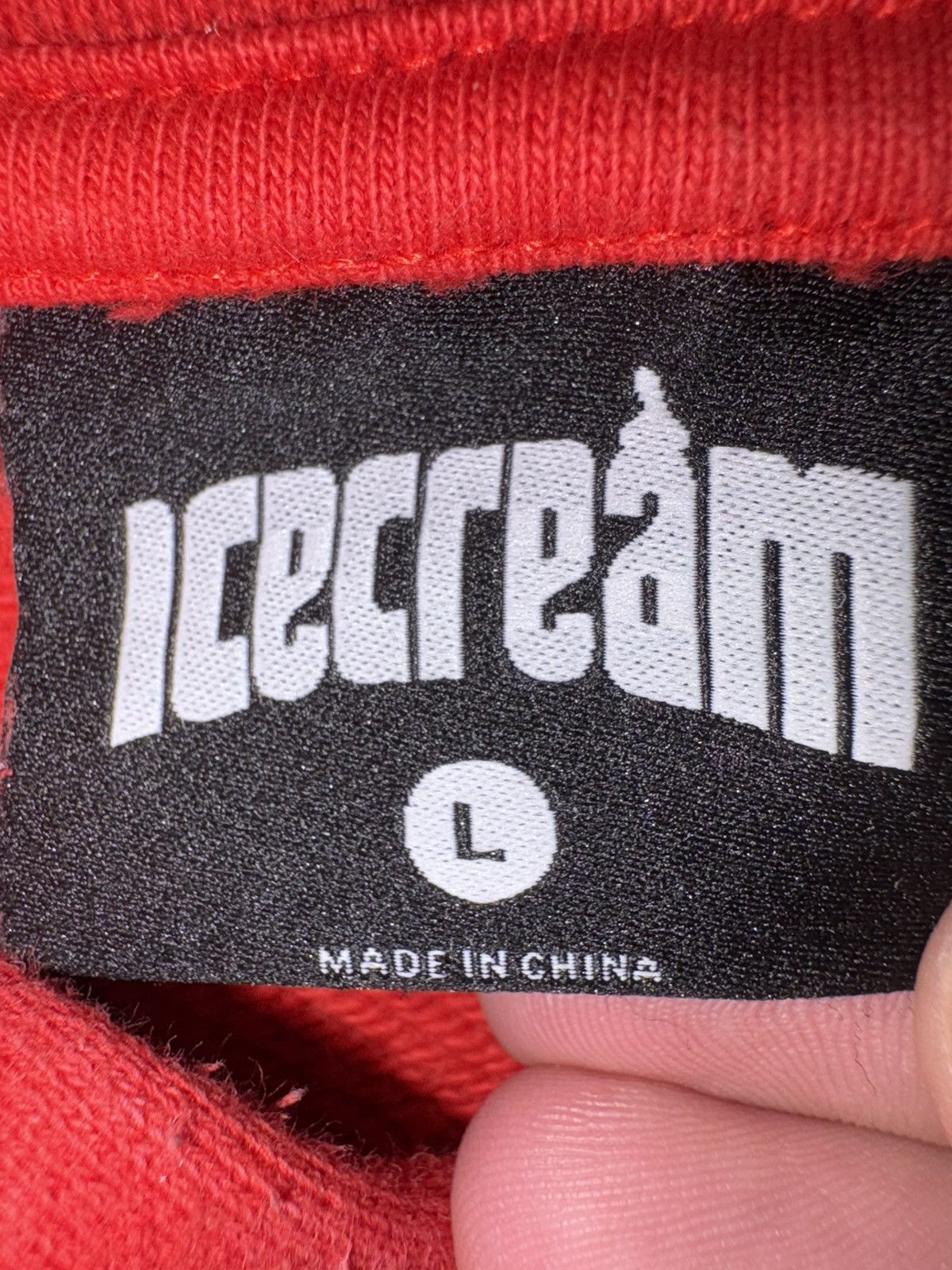 Icecream Ice cream max hoodie red Size US L / EU 52-54 / 3 - 3 Thumbnail