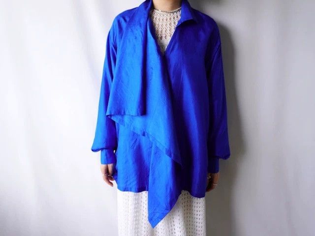 Issey Miyake issey miyake size:one size Deformed silk shirt Size XXS / US 00 / IT 34 - 1 Thumbnail