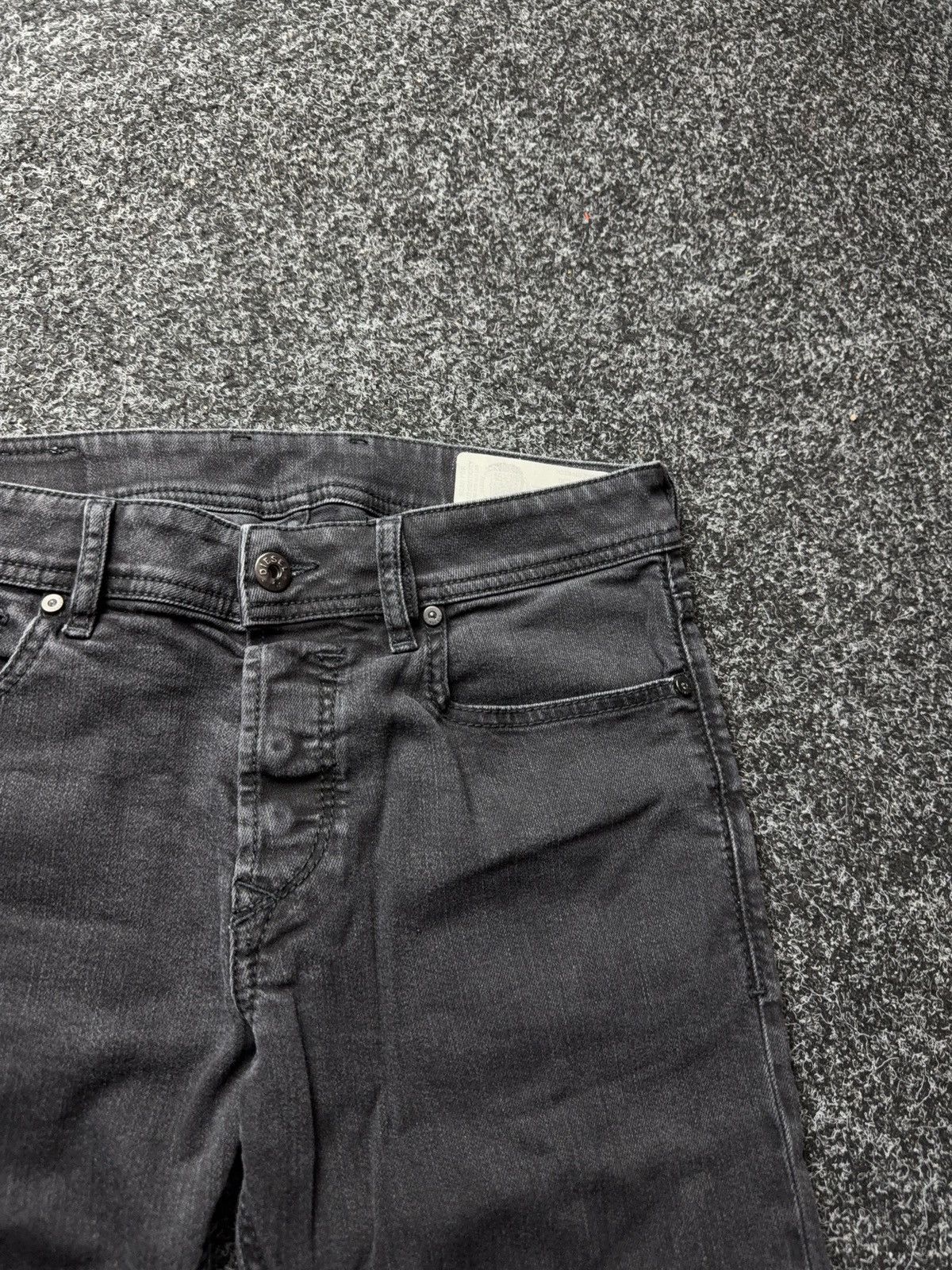 Diesel 00s Diesel Sleenker Black Jeans Slim Skinny Stretch Denim Size US 29 - 7 Thumbnail
