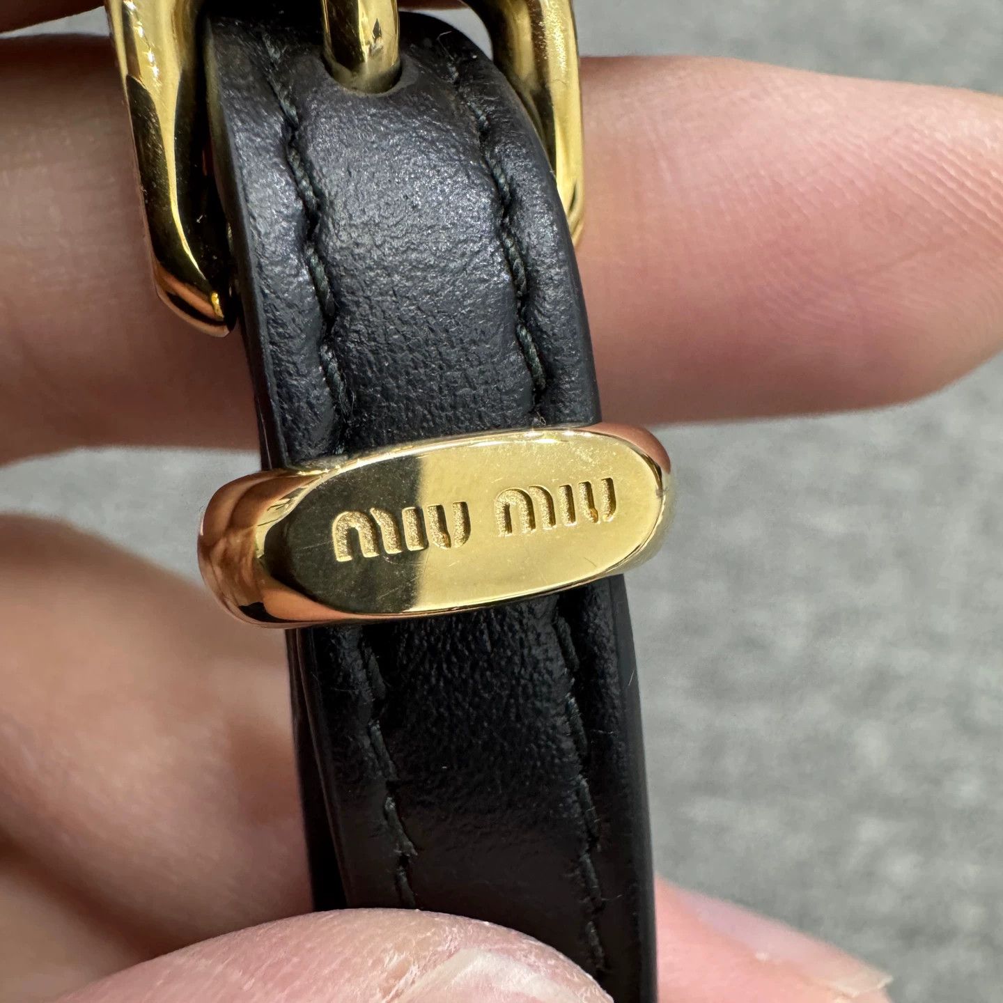 Miu Miu MIU MIU color blocked chain bag charm Size ONE SIZE - 4 Thumbnail