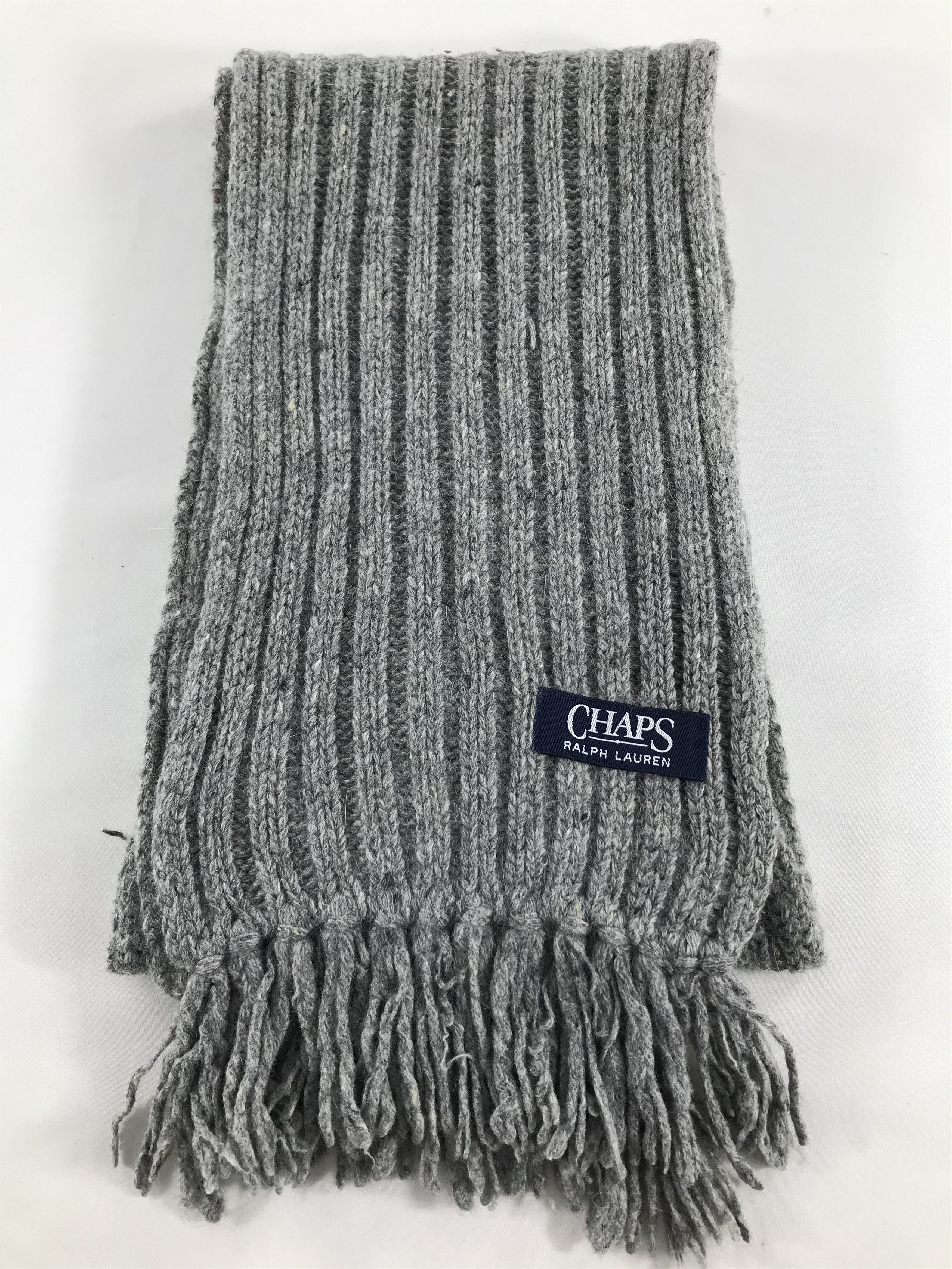 Chaps Ralph Lauren Chaps Ralph Lauren Wool Scarf Muffler V453 Size ONE SIZE - 2 Thumbnail
