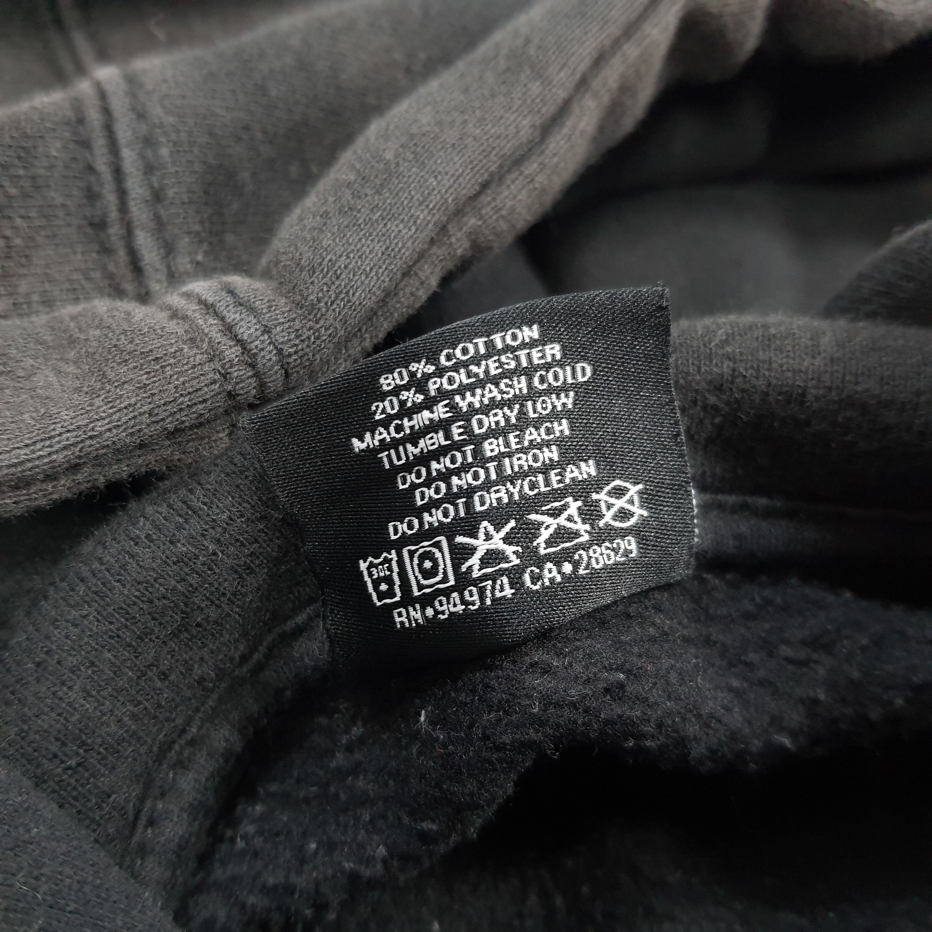 Stussy × Vintage Vintage Stussy Bronx Compton Santa Ana World Tour Hoodie Size US S / EU 44-46 / 1 - 7 Thumbnail