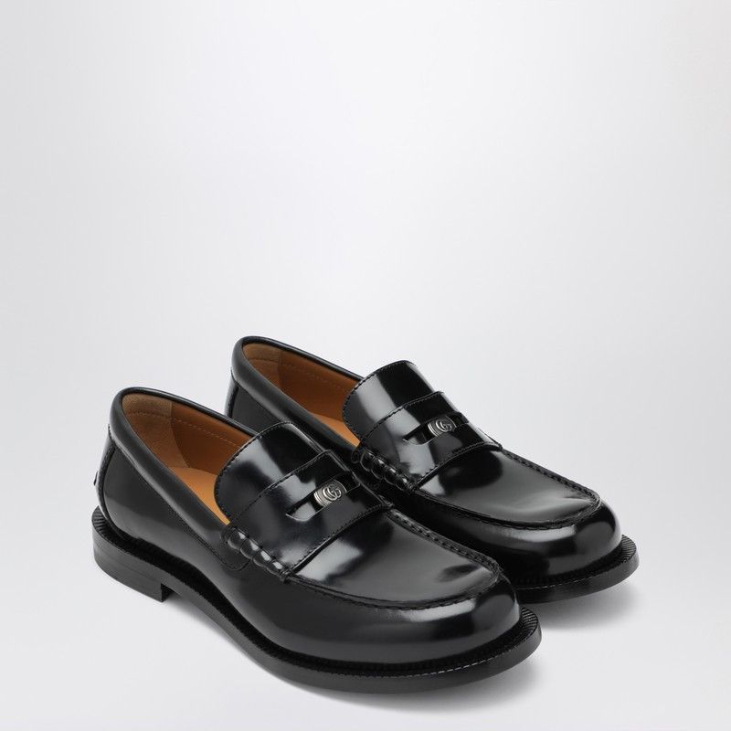 Gucci Gucci Black Loafer With Removable Gg Detail Size US 9 / EU 42 - 1 Thumbnail