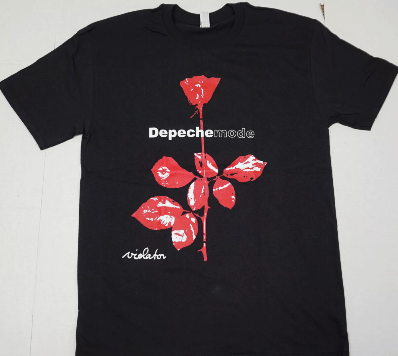 Band Tees DEPECHE MODE T-shirt Violator Alt Rock New Wave Band Tee Size US L / EU 52-54 / 3 - 4 Thumbnail