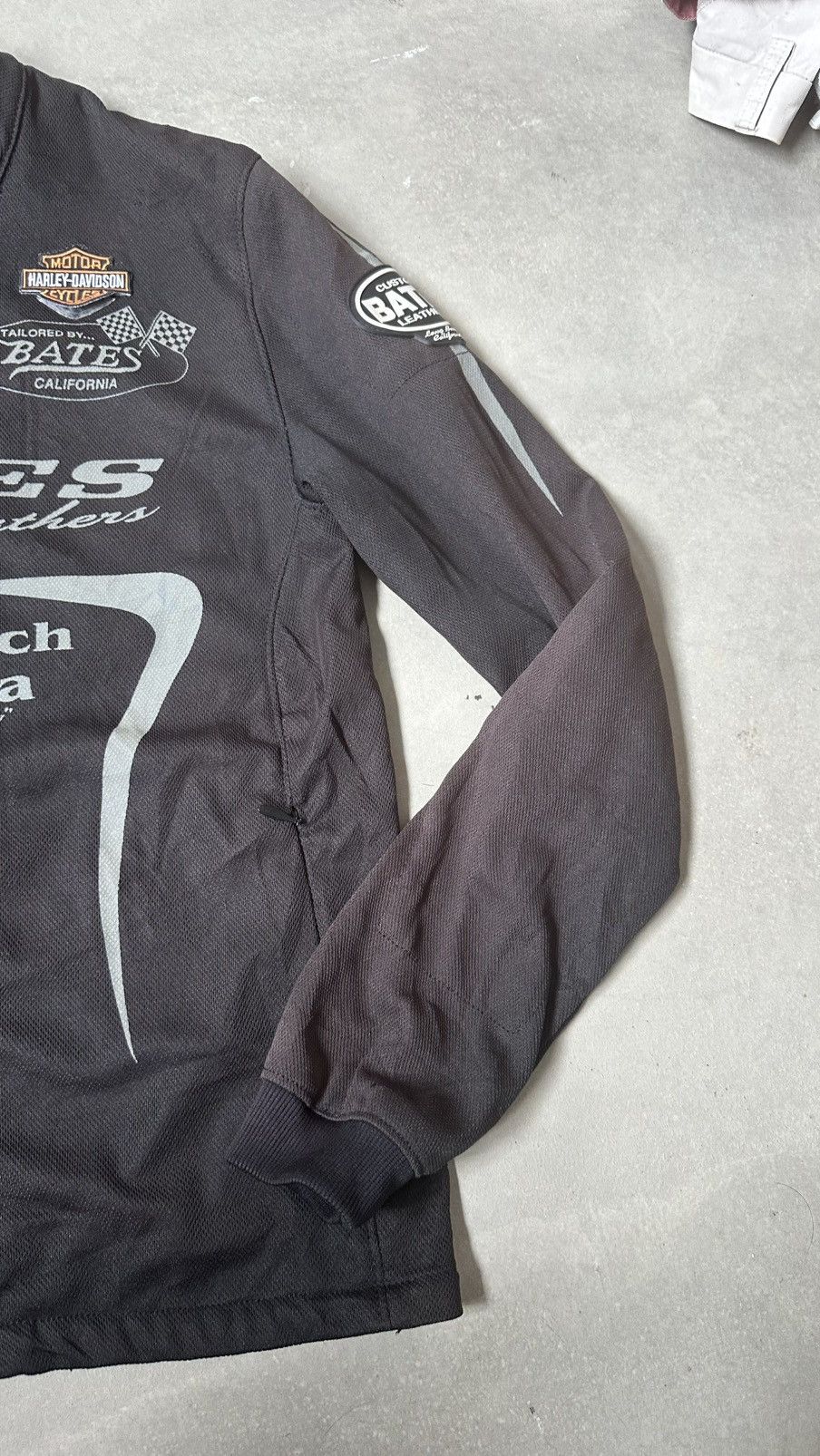 Vintage VINTAGE CUSTOM BATES LEATHER MOTORCYCLE JACKET Size US M / EU 48-50 / 2 - 7 Thumbnail