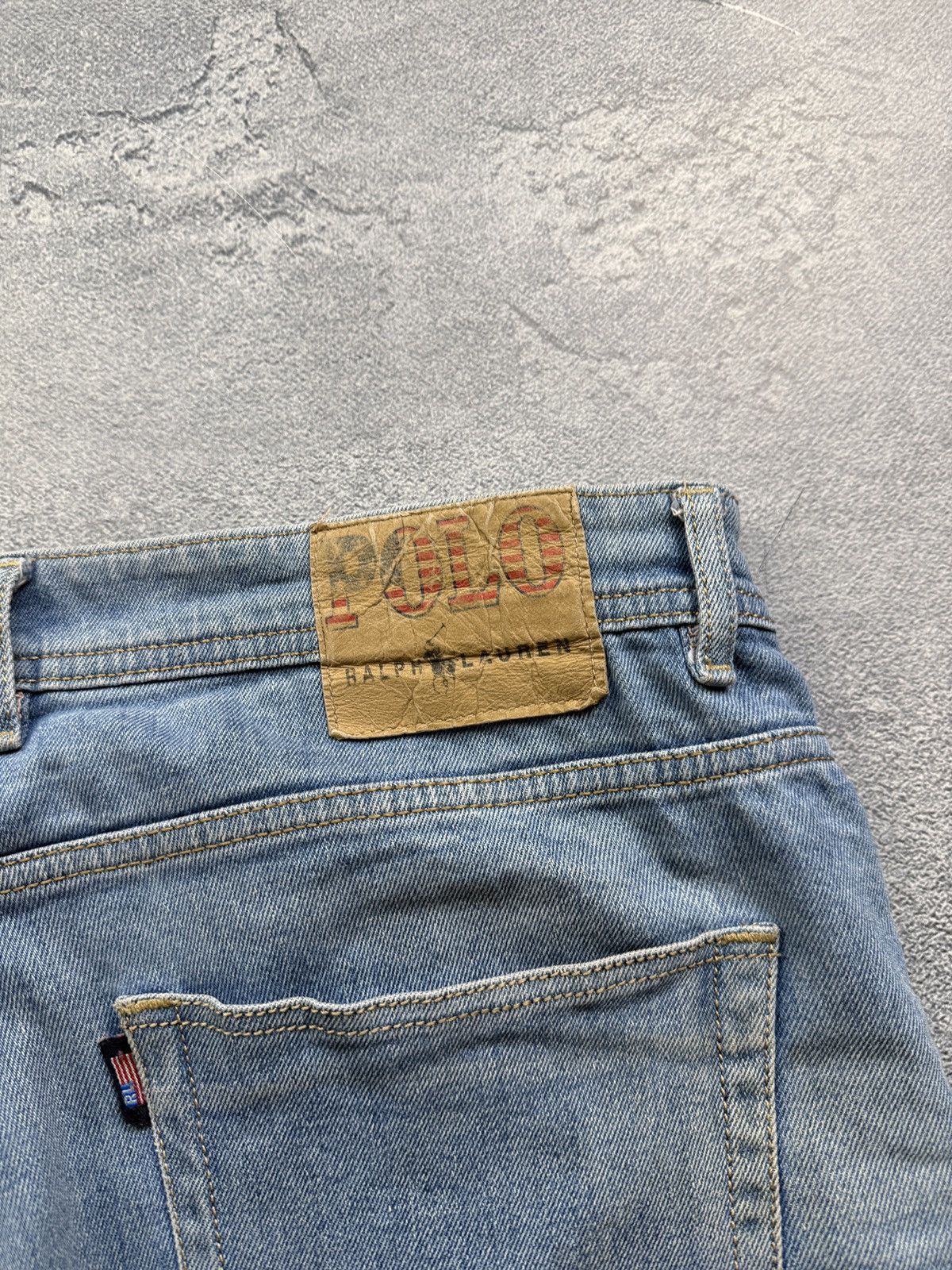 Polo Ralph Lauren Polo Ralph Lauren Jeans Y2K Avantgarde Distressed Washed Size US 36 / EU 52 - 12 Thumbnail