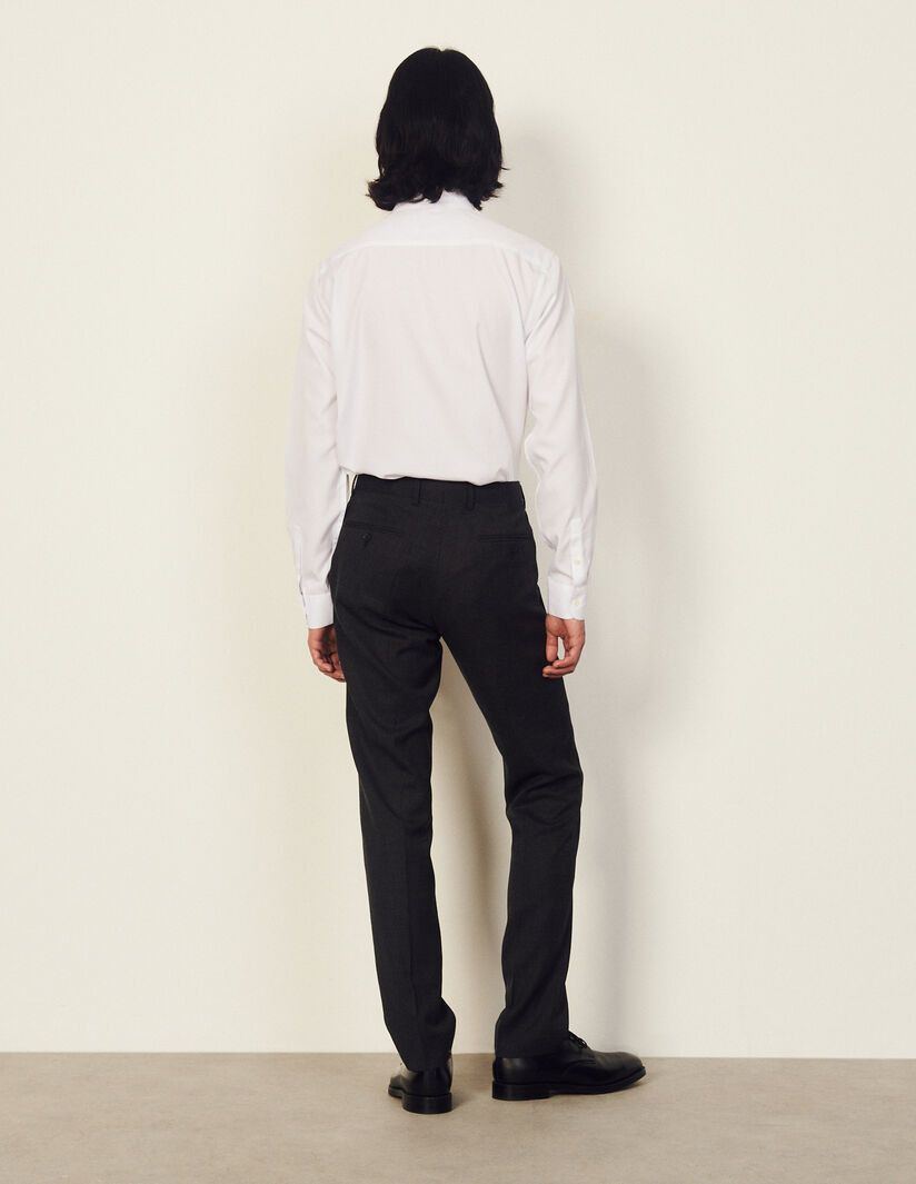 o1c11t2y1123 H19berkeley Suit Pants in Grey