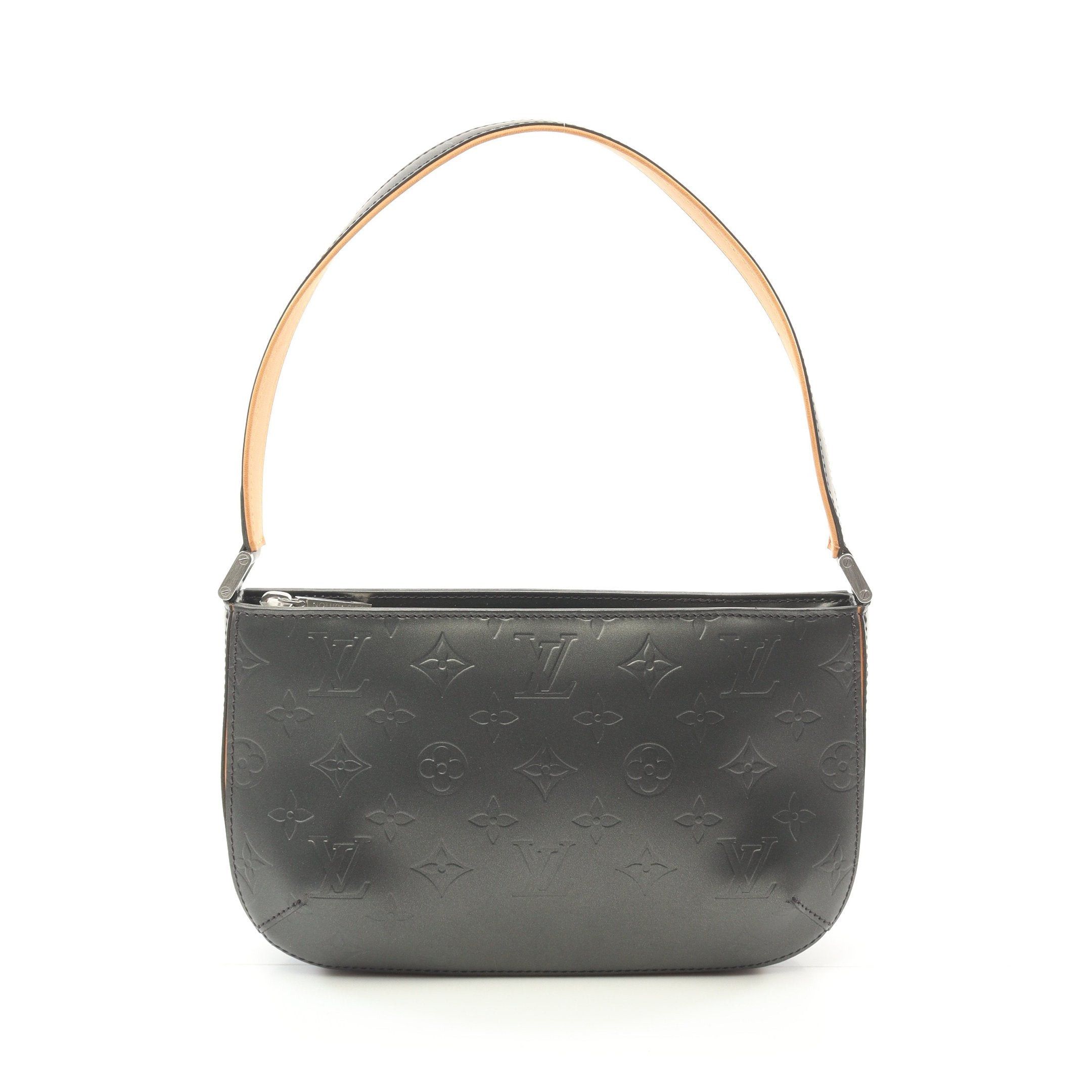 Louis Vuitton Louis Vuitton Fowler Monogram Mat Noir Handbag Leather Black Size ONE SIZE - 1 Thumbnail