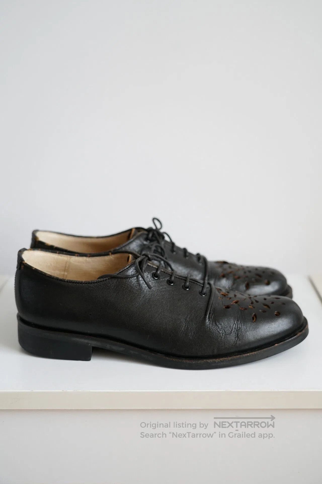 Yohji Yamamoto Yohji Yamamoto Black Leather Shoes. Size US 10 / EU 43 - 2 Thumbnail