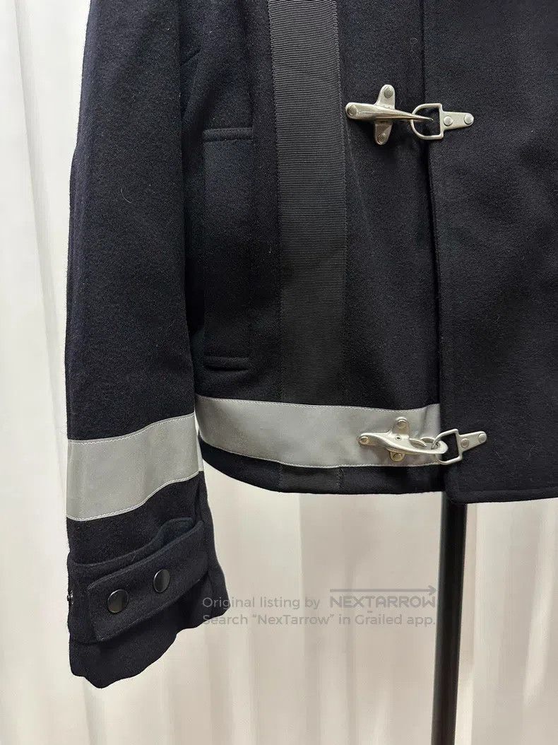 Dries Van Noten DRIES VAN NOTEN Fireman aircraft buckle wool jacket Size US L / EU 52-54 / 3 - 3 Thumbnail