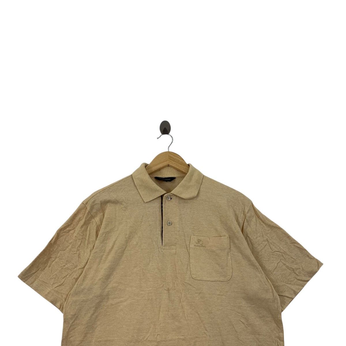 Burberry Vintage BURBERRY LONDON GOLF Collection Polo Tee Shirt Top Size US L / EU 52-54 / 3 - 2 Thumbnail