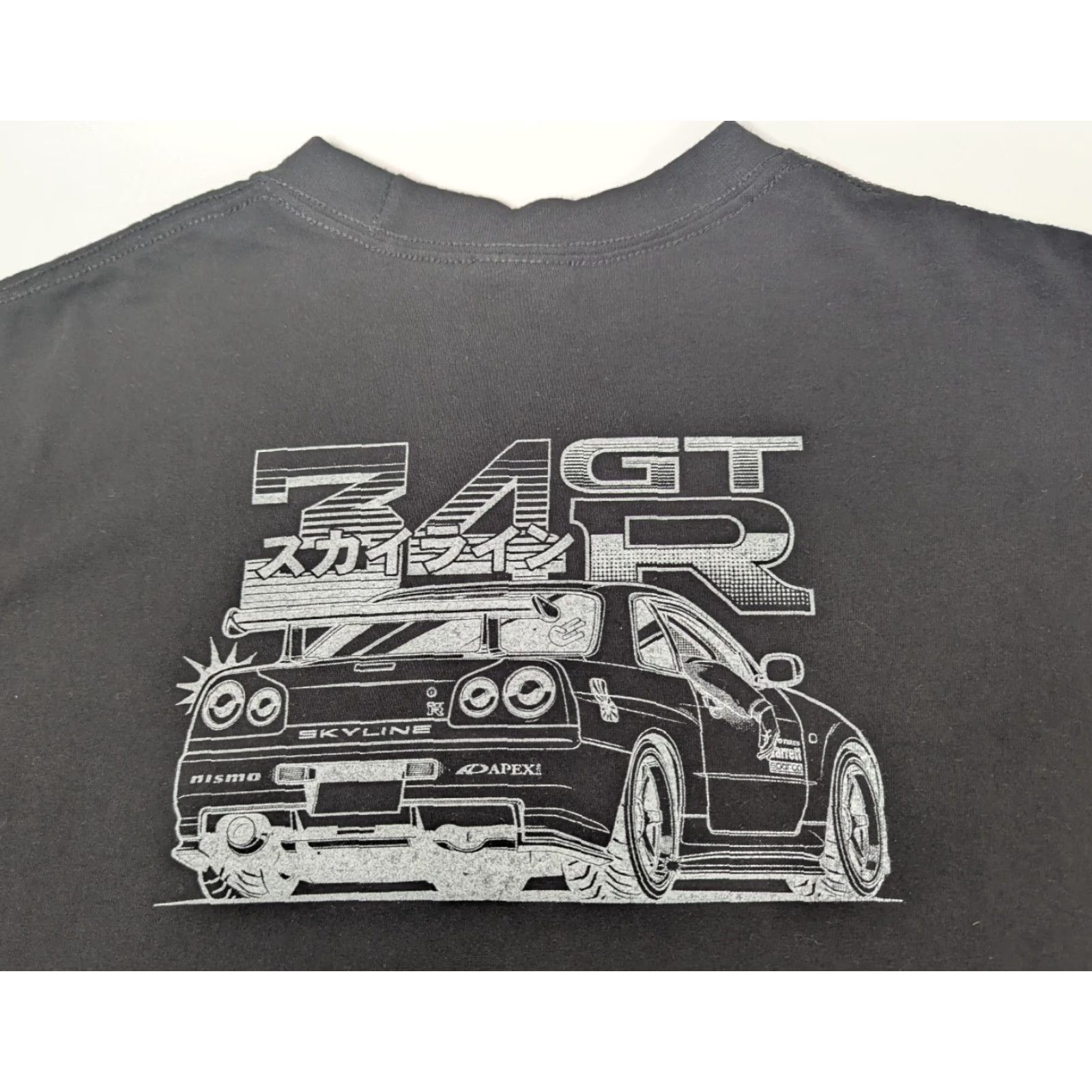 Vintage Shaka Wear T-Shirt 2XL R34 GTR Skyline Graphic Car Drift Tee Streetwear Size US XXL / EU 58 / 5 - 4 Thumbnail