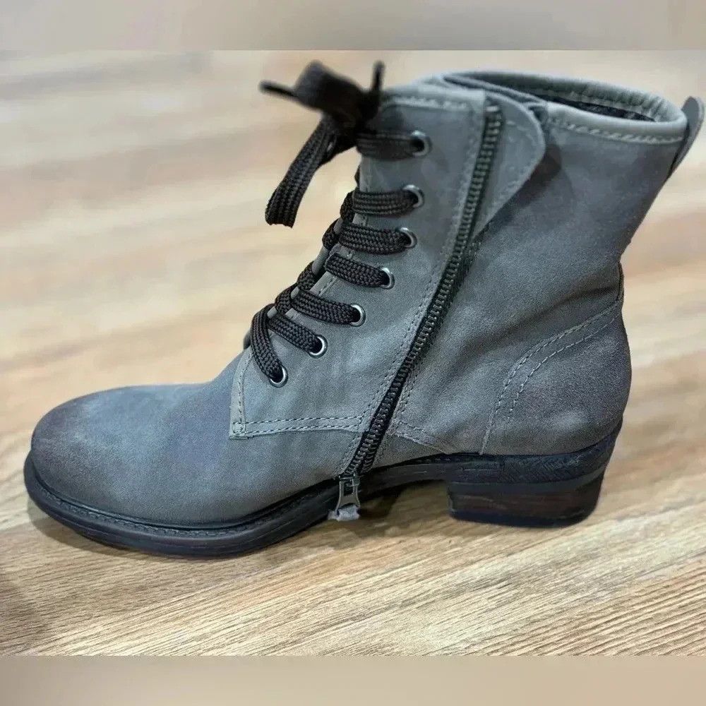 Other Otbt Country Grey Combat Boots NWT Size US 10 / IT 40 - 2 Thumbnail
