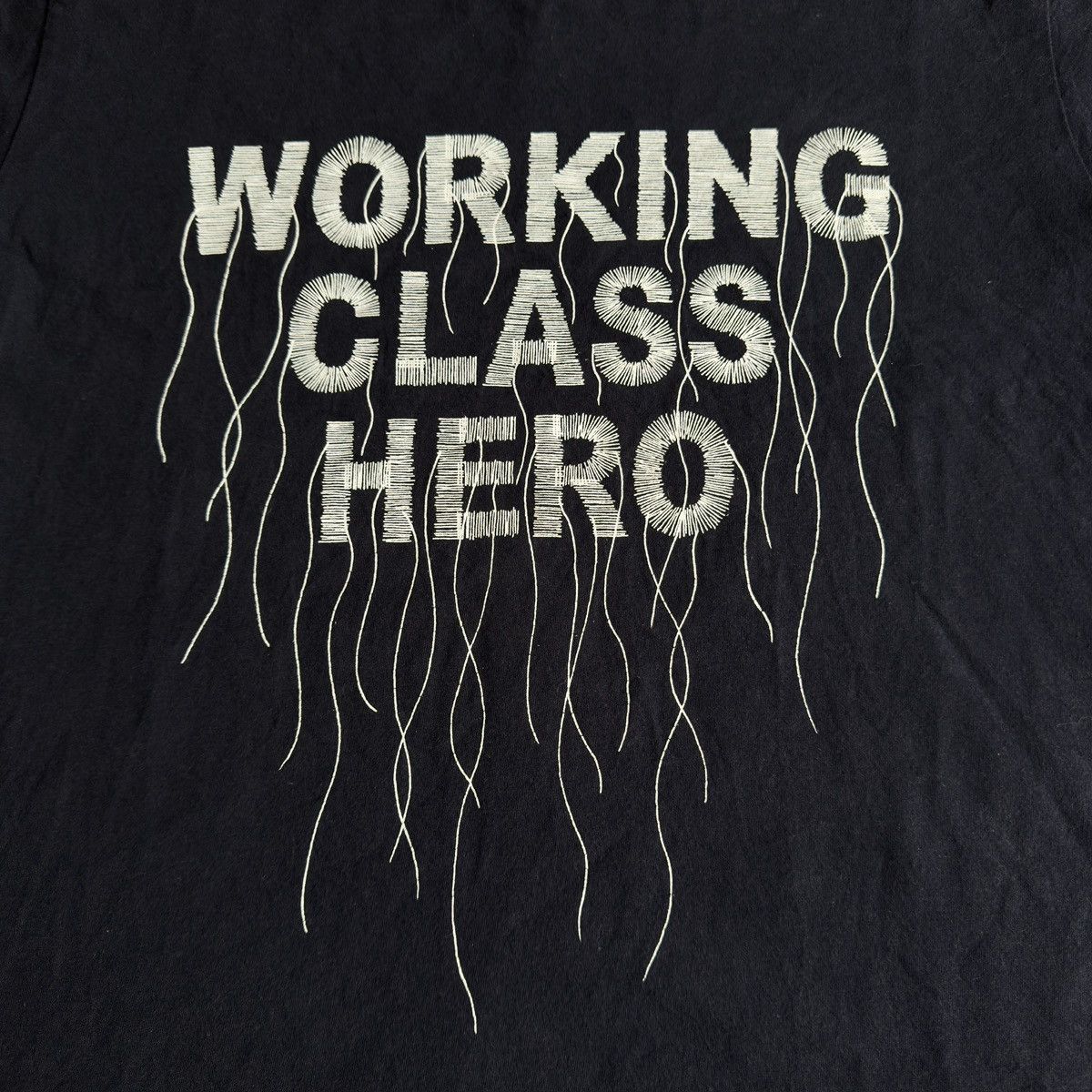Number (N)ine Working Class Hero Threads Graphic T-Shirt Size US L / EU 52-54 / 3 - 2 Thumbnail
