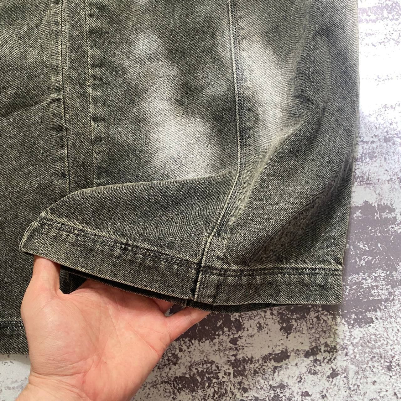 Japanese Brand Vintage If Six Was Nine ADJACENT Grey Denim Cargo Size US 32 / EU 48 - 9 Thumbnail