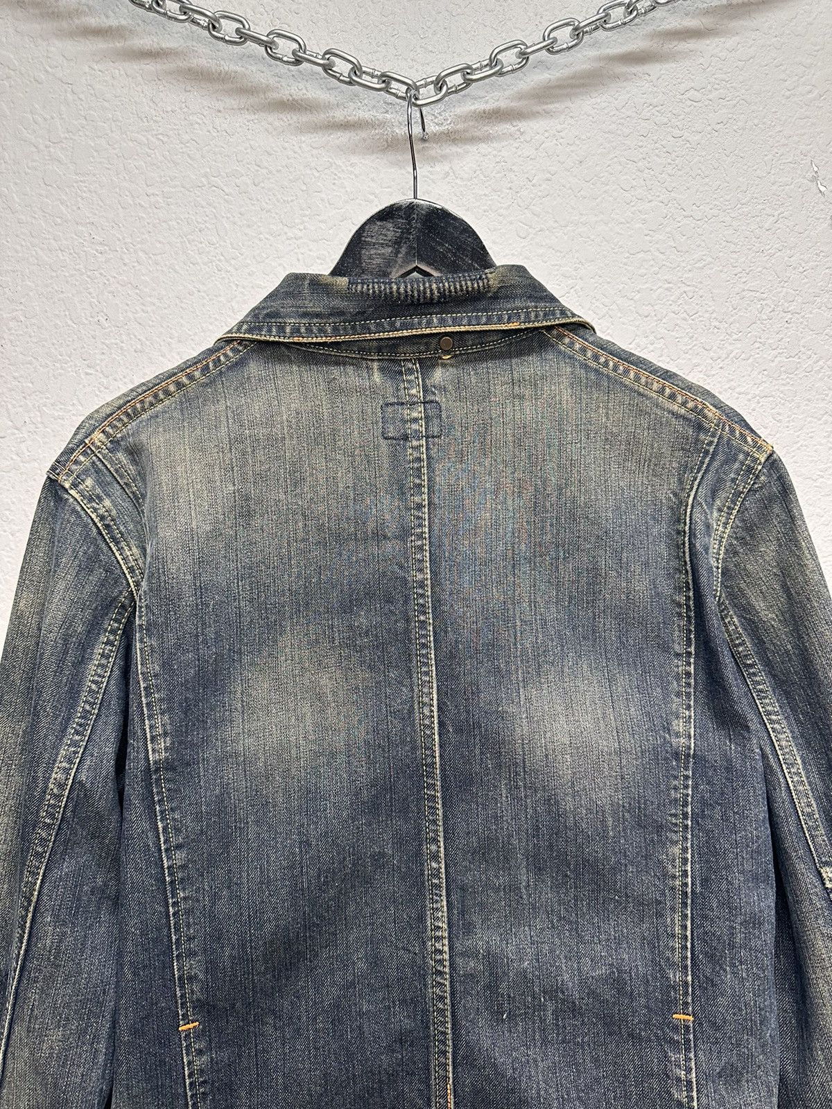 G-Star G-Star raw distressed denim jacket vintage workwear style Size US L / EU 52-54 / 3 - 15 Thumbnail