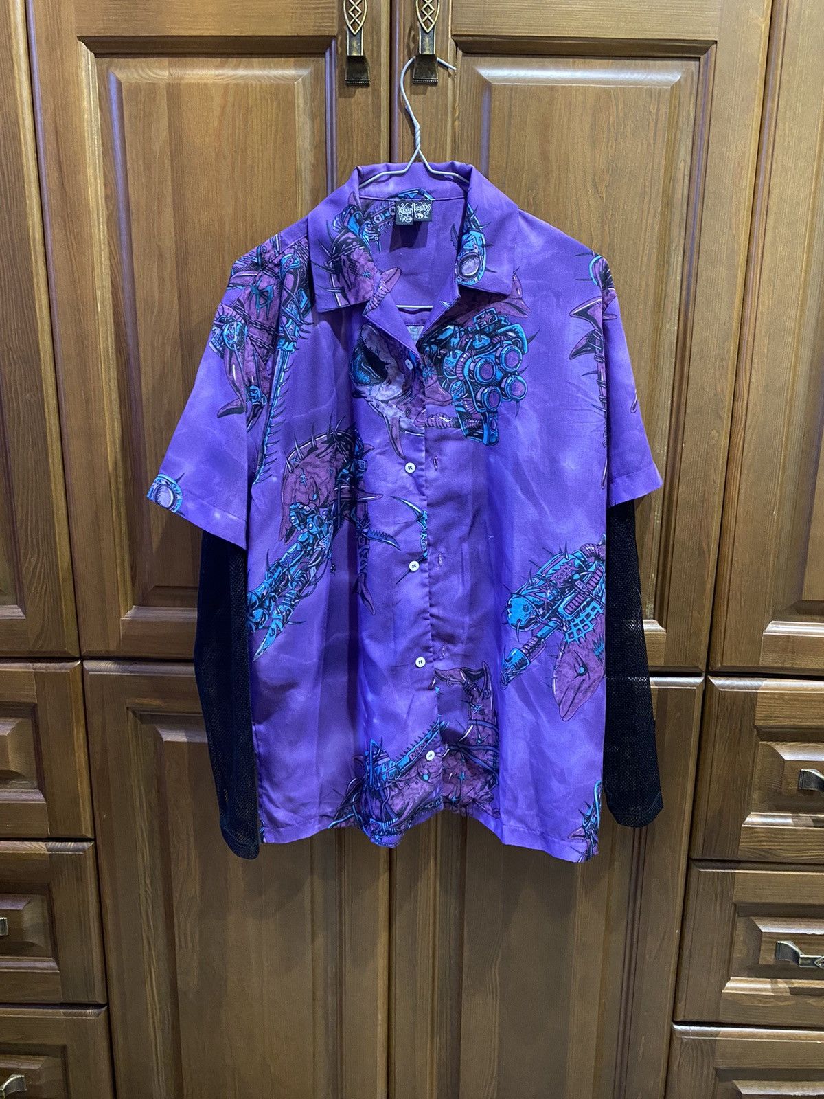 Drop Dead Clothing Drop Dead Oversized Shirt Emo Skate Punk Vintage Rave Metal Size US XS / EU 42 / 0 - 3 Thumbnail