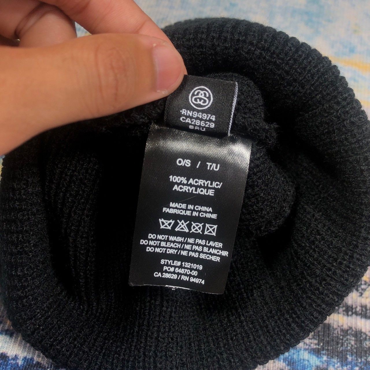 Stussy × Vintage Stussy Basic Cuff Beanie Size ONE SIZE - 5 Thumbnail