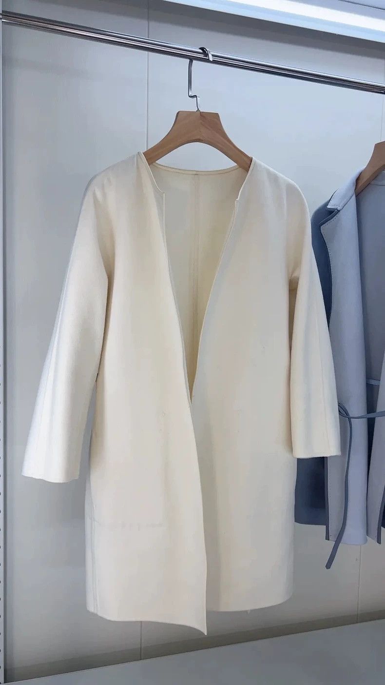 Loro Piana LORO PIANA Double-faced cashmere coat Size XS / US 0-2 / IT 36-38 - 4 Thumbnail