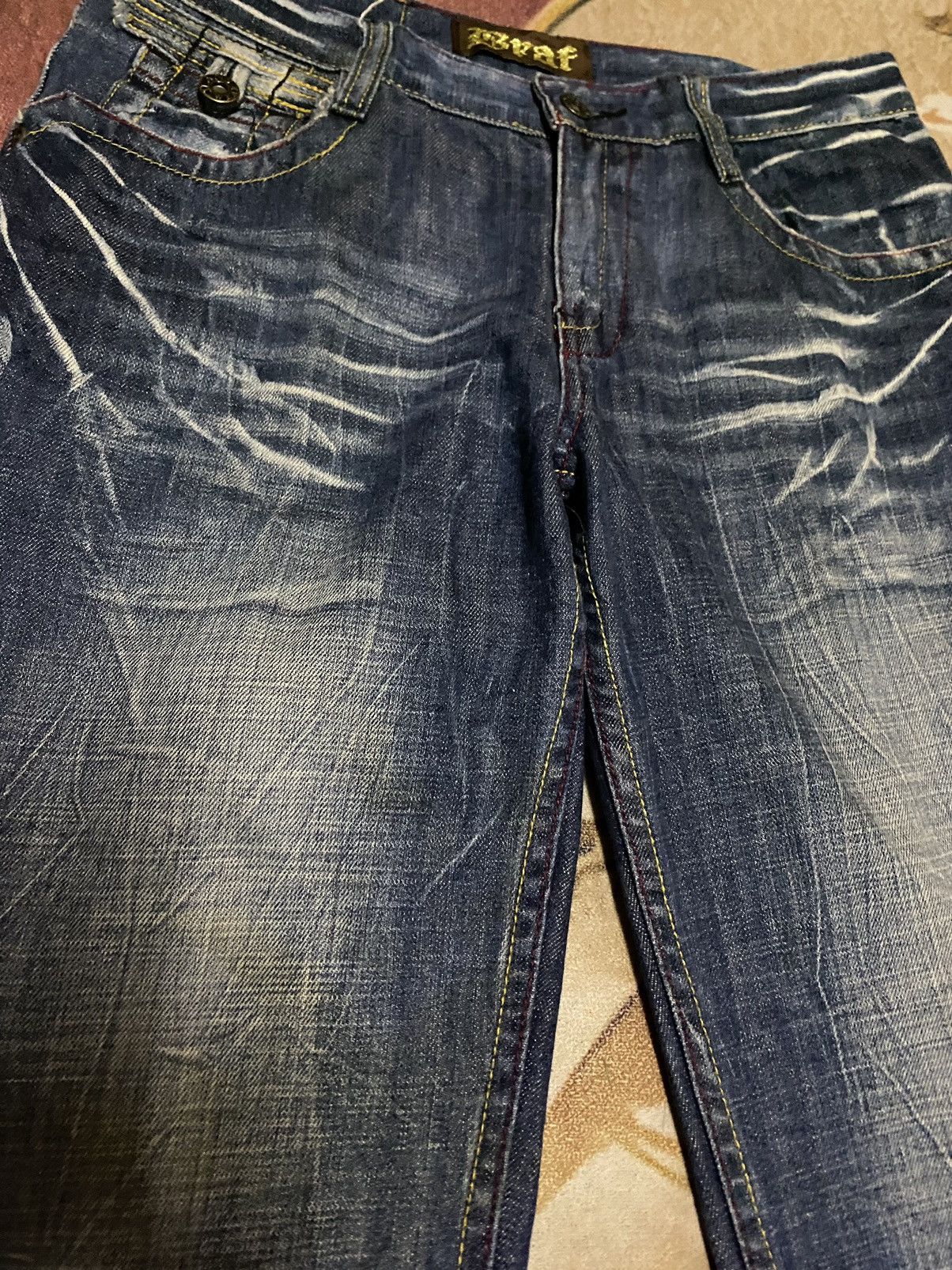 Japanese Brand Flare jeans Braf boot cut Size US 31 - 3 Thumbnail