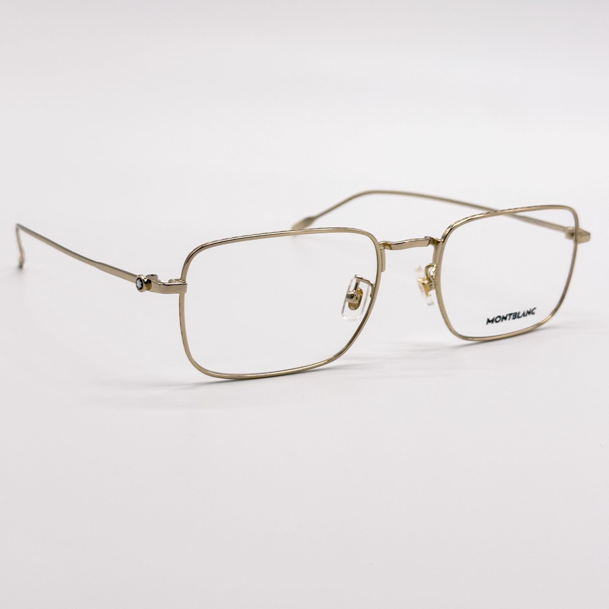 Montblanc NEW MONTBLANC EYEGLASSES MB0212O 004 GOLD MEN EYEWEAR Size ONE SIZE - 4 Thumbnail