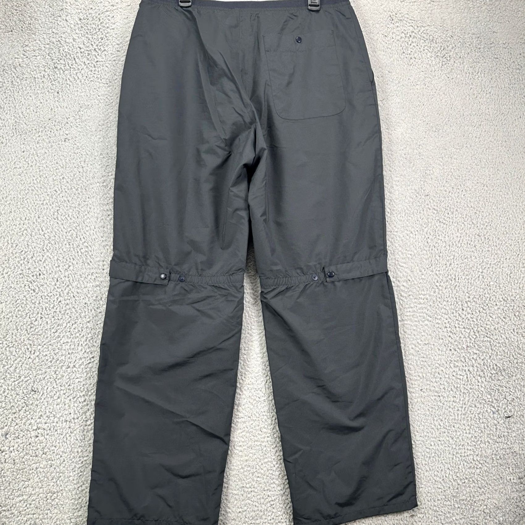 Gap GAP Mens Windpants Windbreaker Pants 34X32 Dark Grey Wind Rain Resistant Outdoor Pockets NEW Size US 34 / EU 50 - 2 Thumbnail