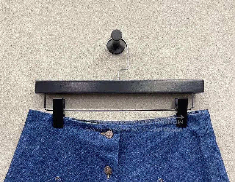 Gucci Gucci SS21 single-breasted denim A-line skirt Size 27" / US 4 / IT 40 - 4 Thumbnail