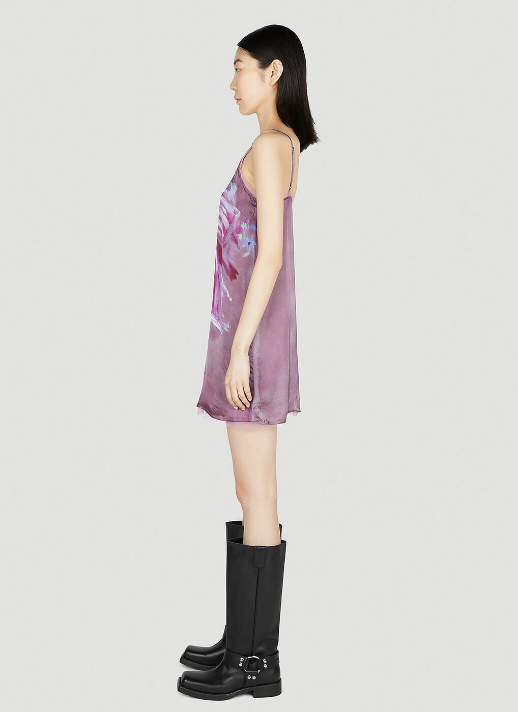 Acne Studios $580 Acne Studios Printed Slip Mini Dress Size M / US 6-8 / IT 42-44 - 3 Thumbnail