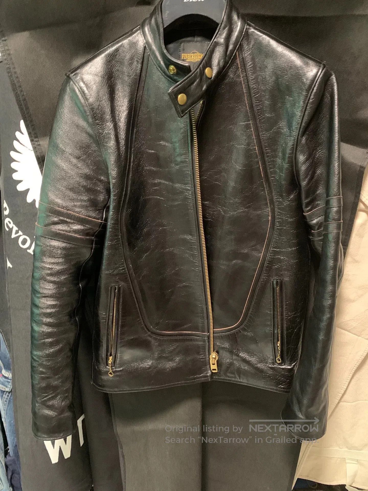 Fine Creek fine creek leather j100 style jacket. Size US M / EU 48-50 / 2 - 4 Thumbnail