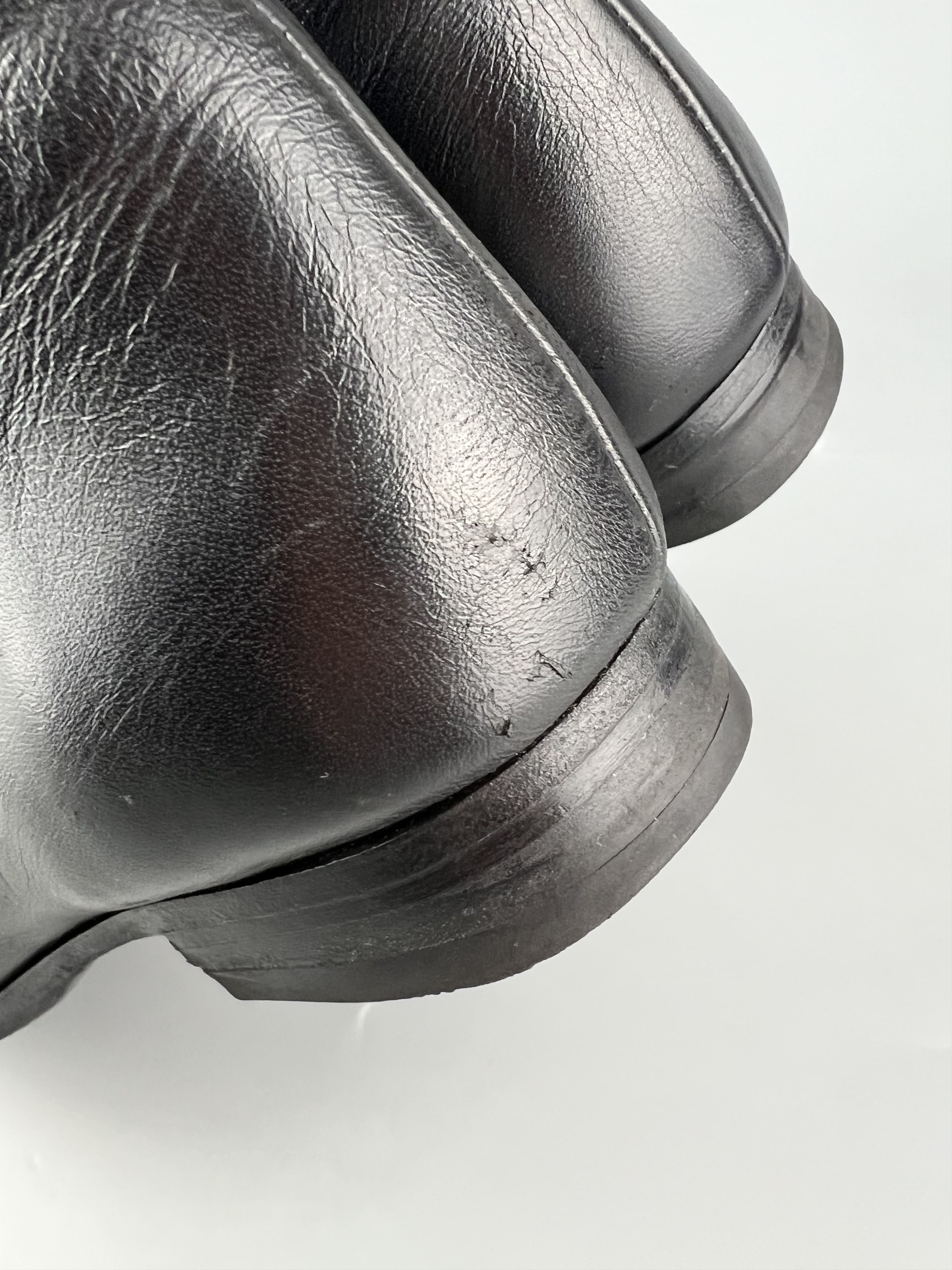 Lanvin Lanvin Vintage Black Leather Boots Size 39 Size US 8 / IT 38 - 7 Thumbnail