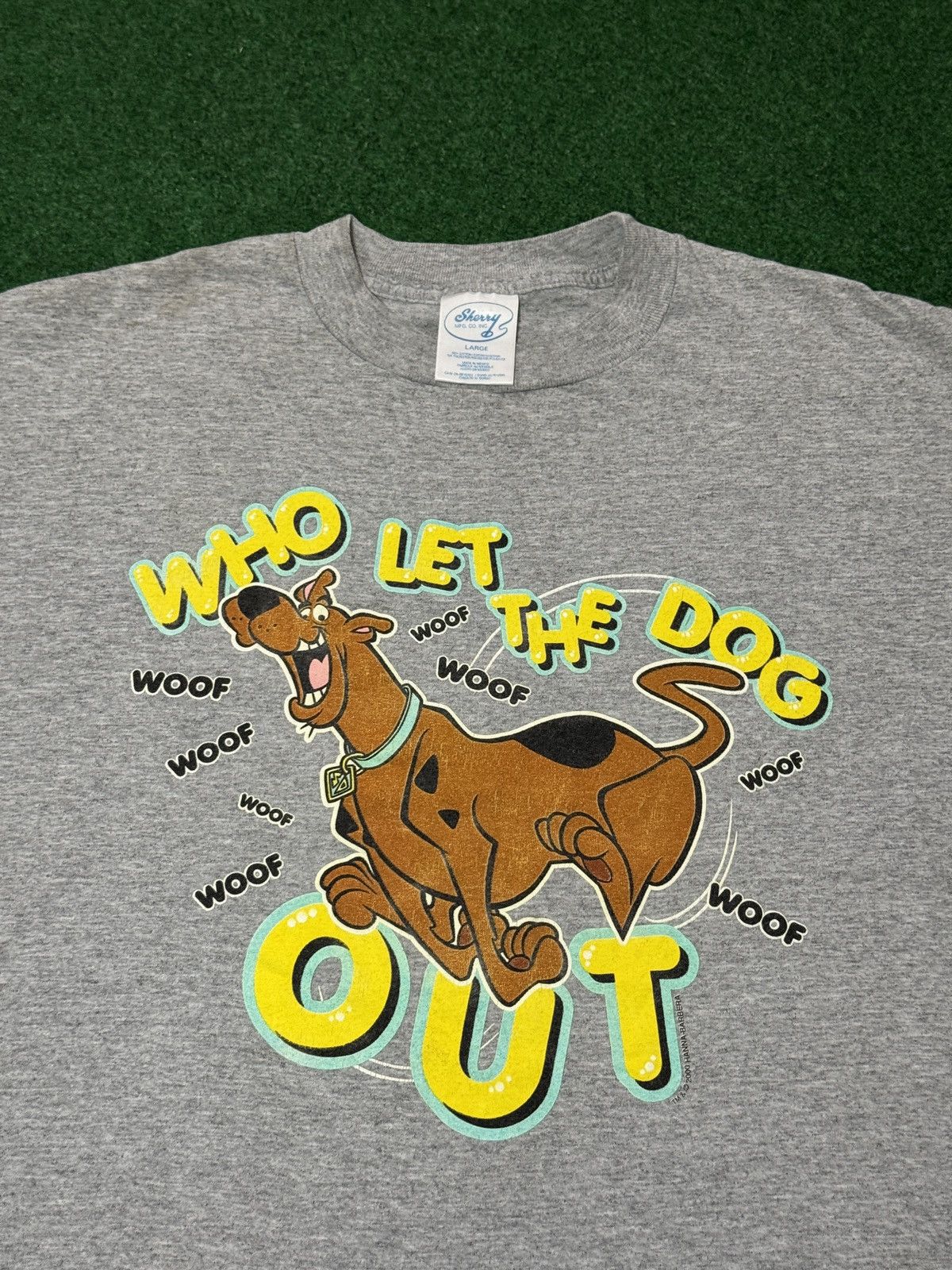 Cartoon Network Vtg Scooby Doo Who Let The Dog Out Cartoon Network T Shirt Size US L / EU 52-54 / 3 - 2 Thumbnail