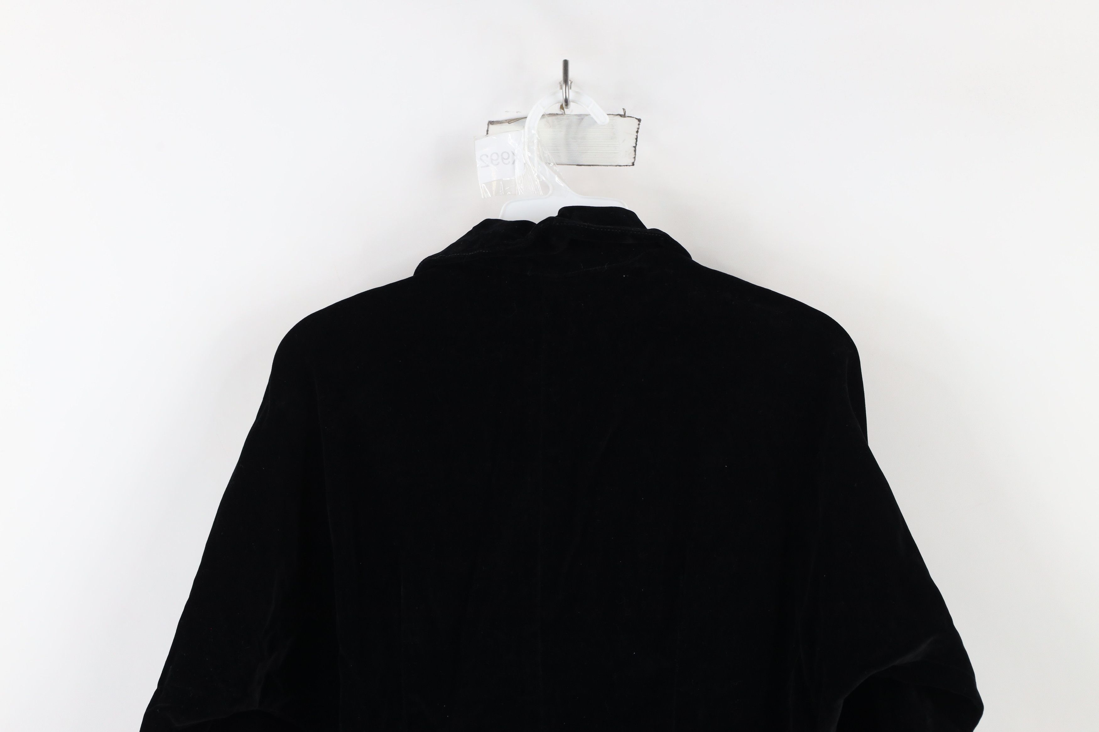 Vintage Vintage 40s 50s Rockabilly Button Jacket Coat Black USA Size M / US 6-8 / IT 42-44 - 9 Thumbnail