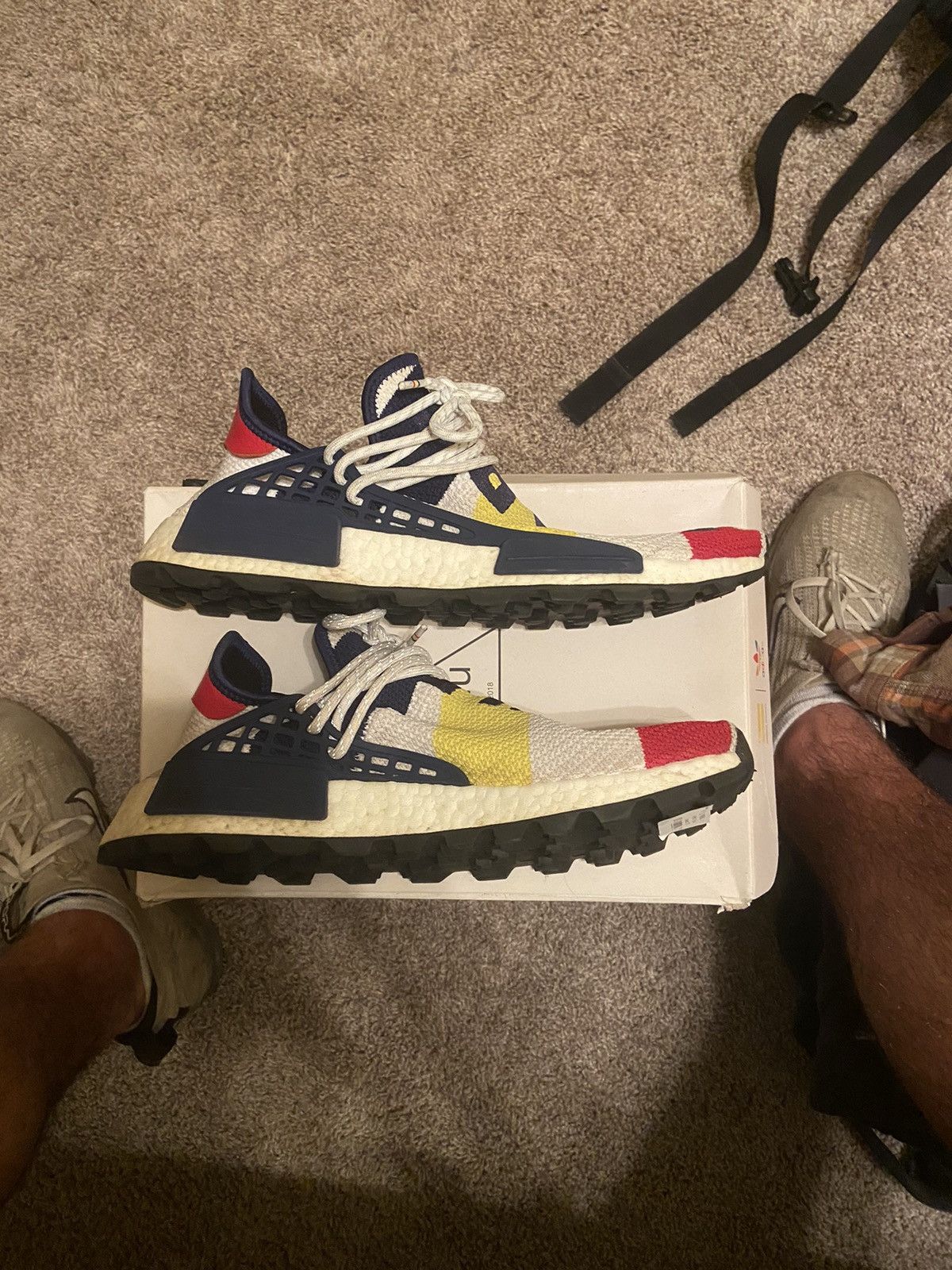 Adidas × Pharrell HU NMD BBC Size US 11.5 / EU 44-45 - 2 Thumbnail