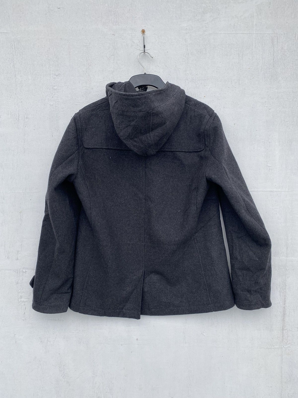 Denime × Japanese Brand × Kapital JAPAN BRAND DENIME DUFFEL COAT WITH HOODIES WOOL JACKET Size US M / EU 48-50 / 2 - 3 Thumbnail