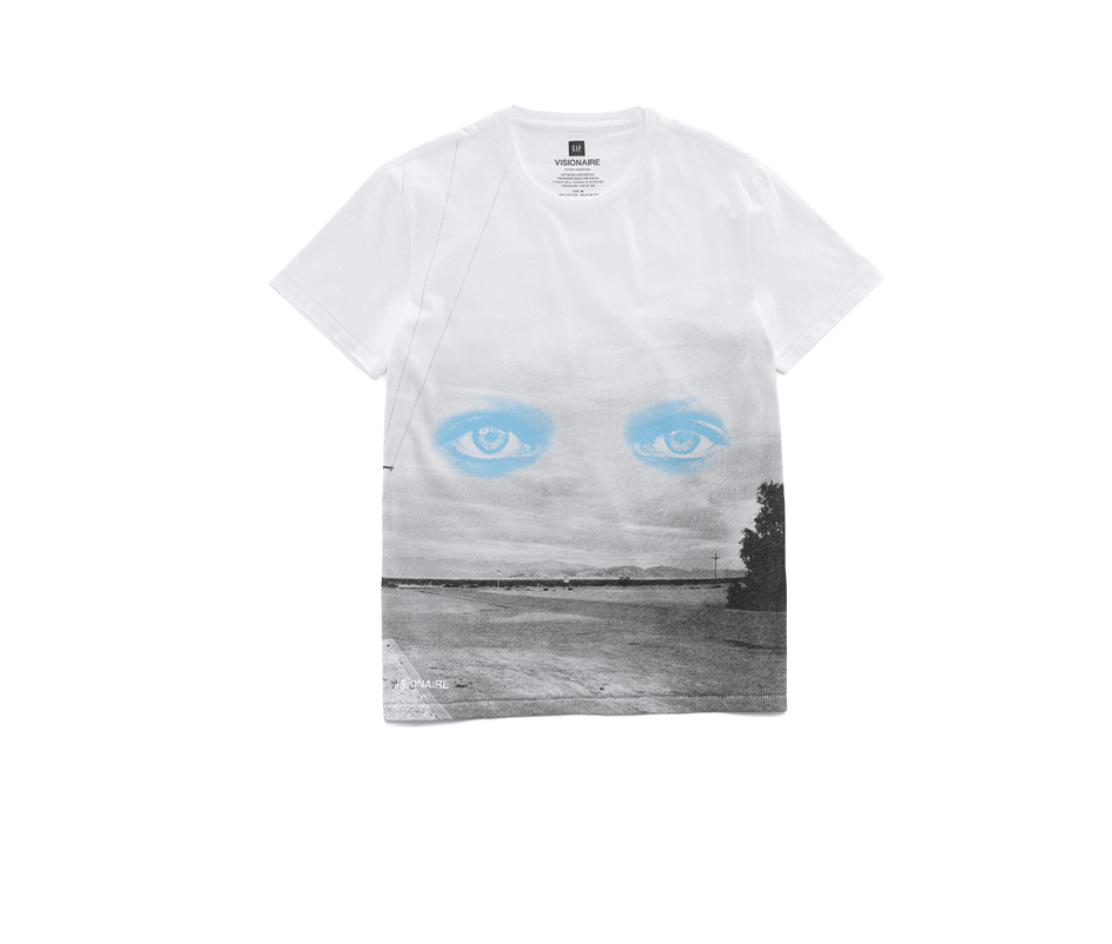 Gap × Visionaire Publications VISIONAIRE x GAP PETER LINDBERGH T Shirt NEW! Size US M / EU 48-50 / 2 - 4 Thumbnail