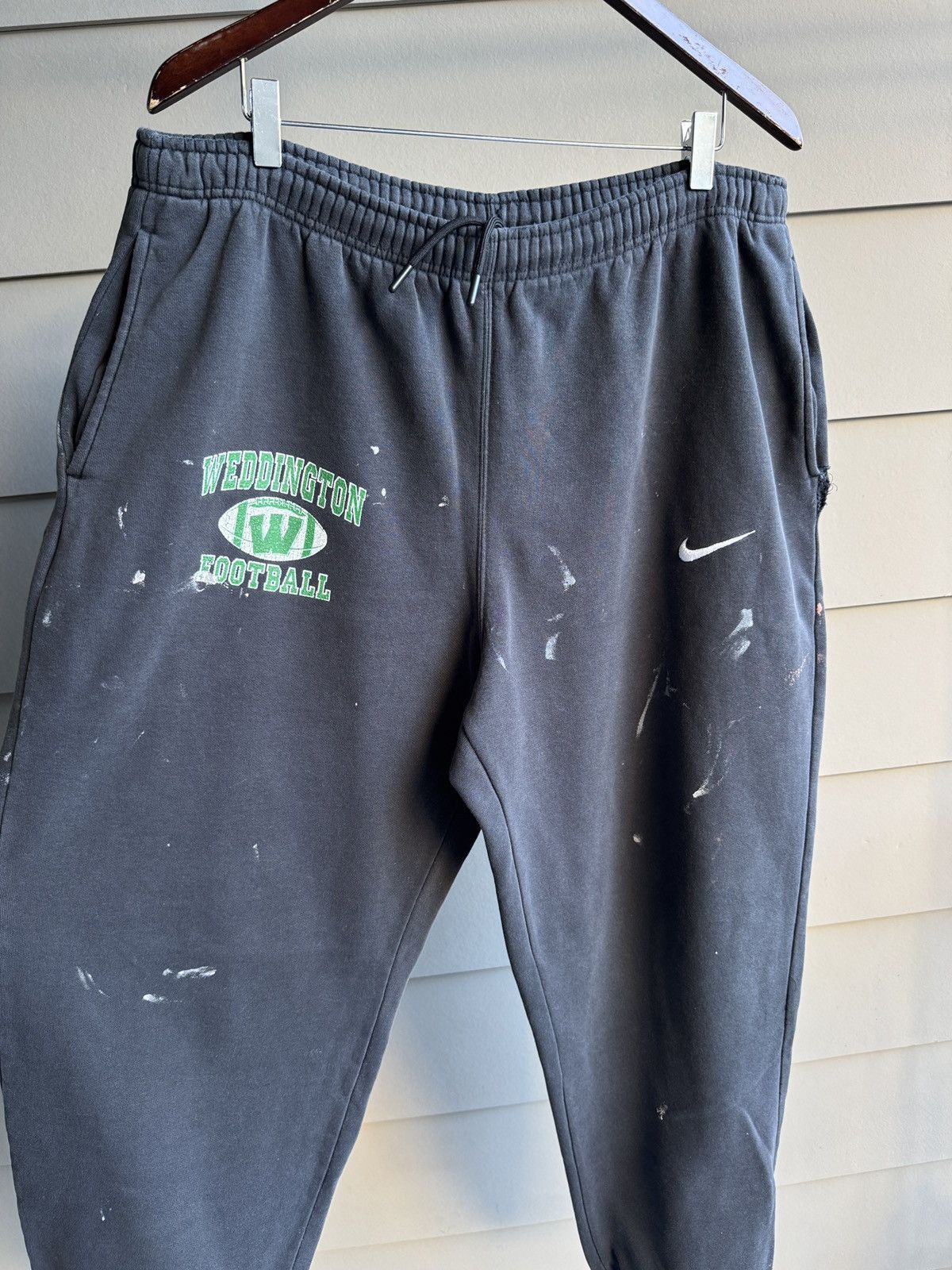 Nike 90s Nike Team sweatpants trashed distressed faded XL-XXL Size US 38 / EU 54 - 17 Thumbnail