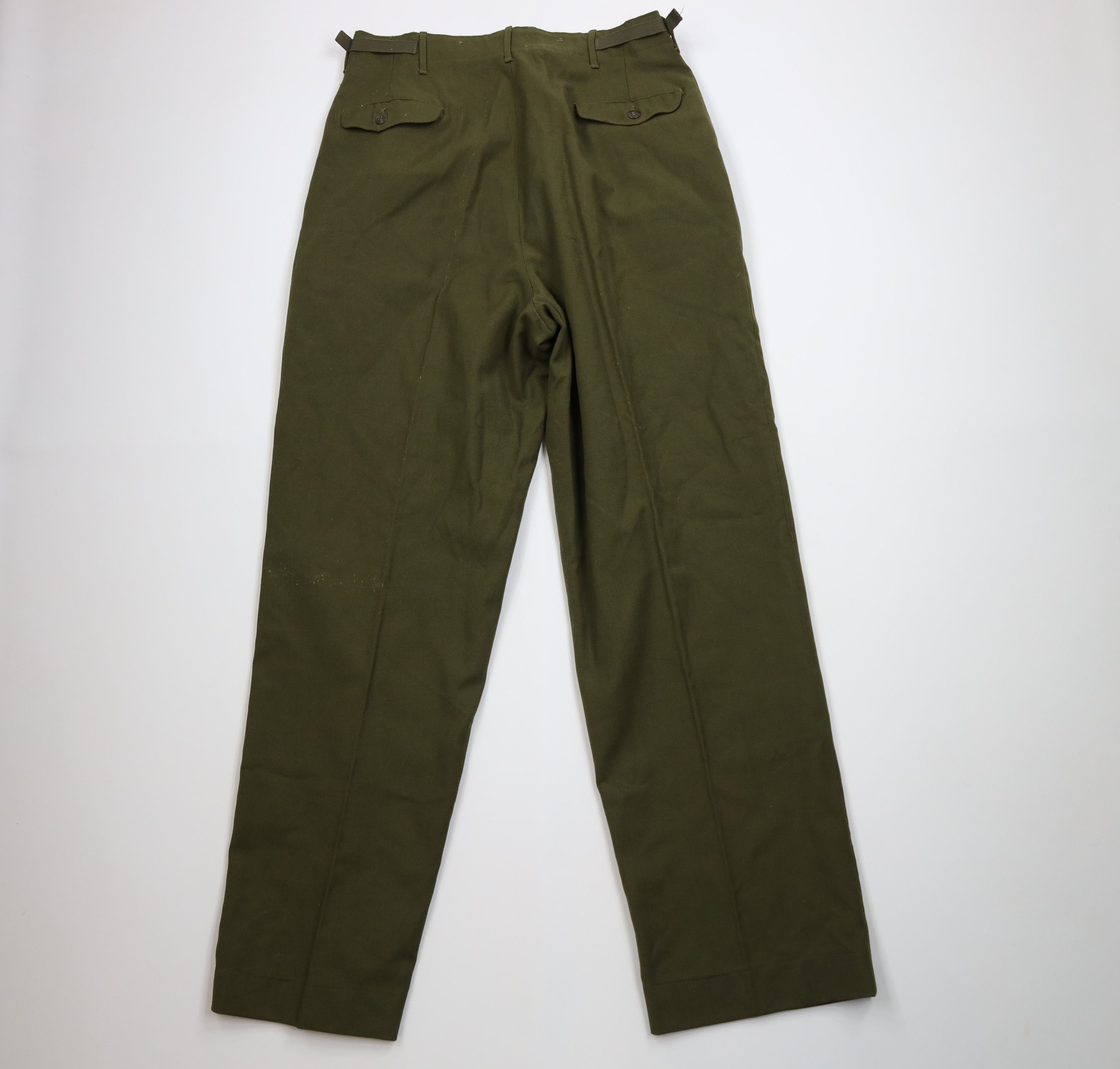 Vintage Vintage 50s Korean War Wide Leg M1951 Trousers Pants USA Size US 34 / EU 50 - 12 Thumbnail