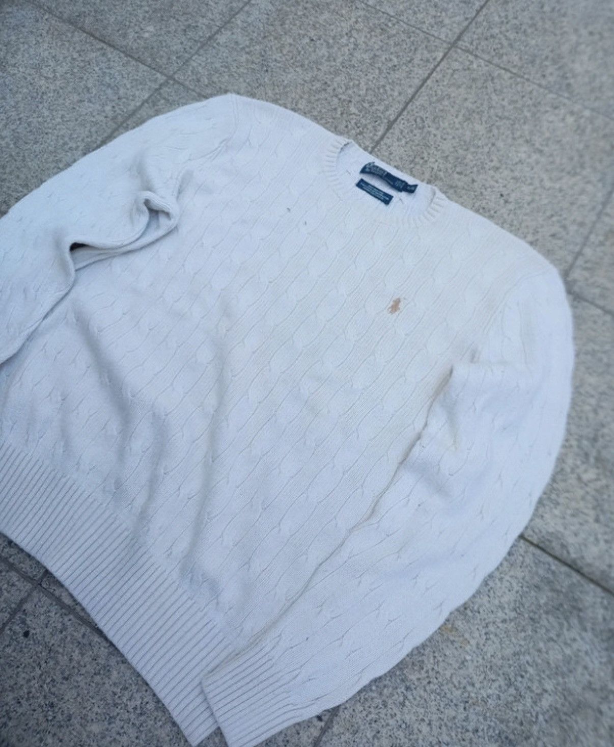 Polo Ralph Lauren Vintage Polo Ralph Lauren silk sweter Size US L / EU 52-54 / 3 - 3 Thumbnail