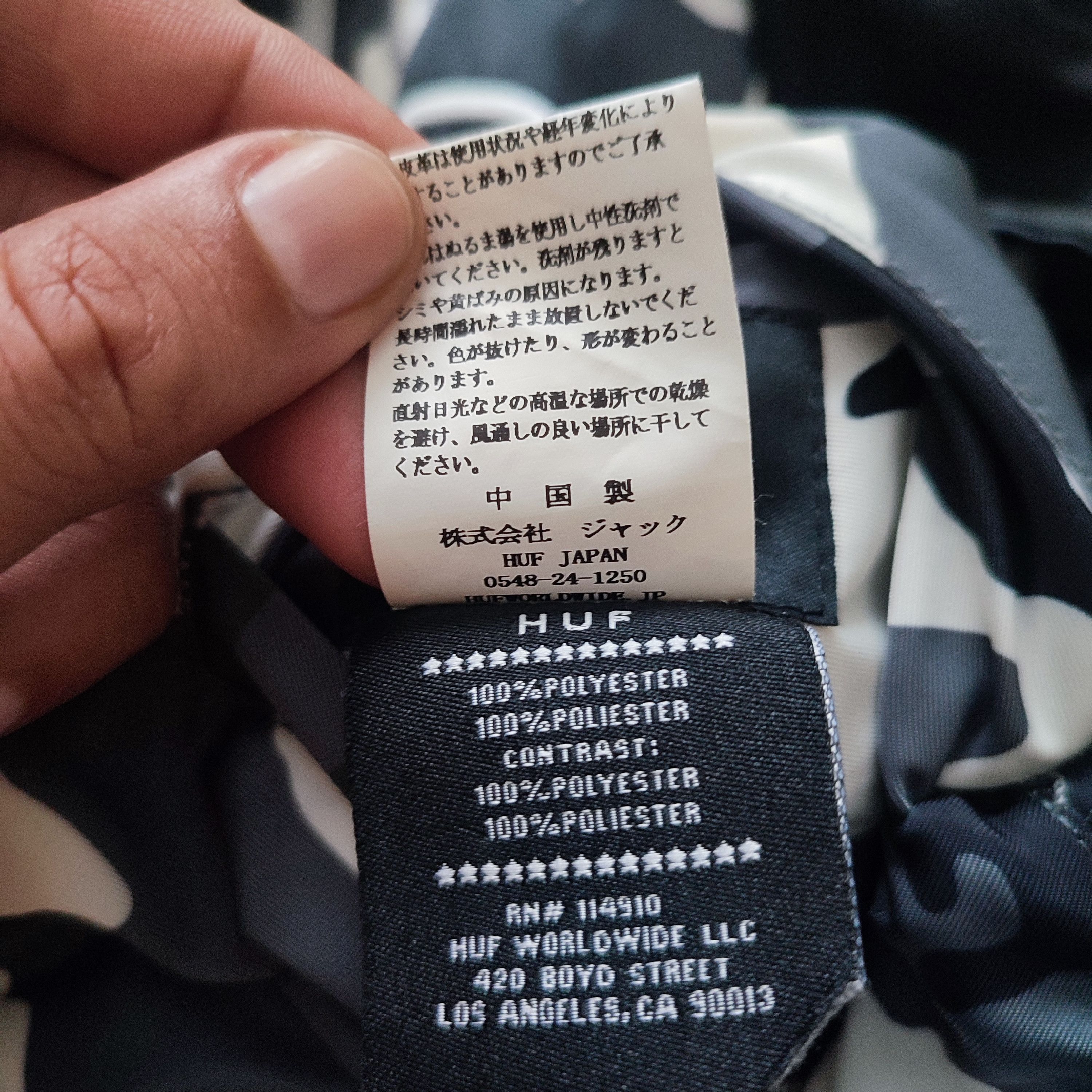 Designer × Huf 🔥STEALS🔥Very Rare HUF Camo Reversible MA-1 Bomber Jacket Size US S / EU 44-46 / 1 - 7 Thumbnail