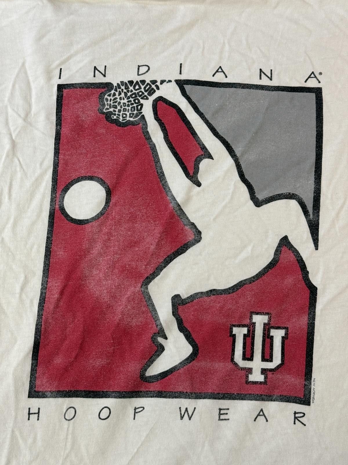 Hanes VTG Indiana Hoosiers Basketball Indiana University LS Tee XL Size US XL / EU 56 / 4 - 6 Thumbnail
