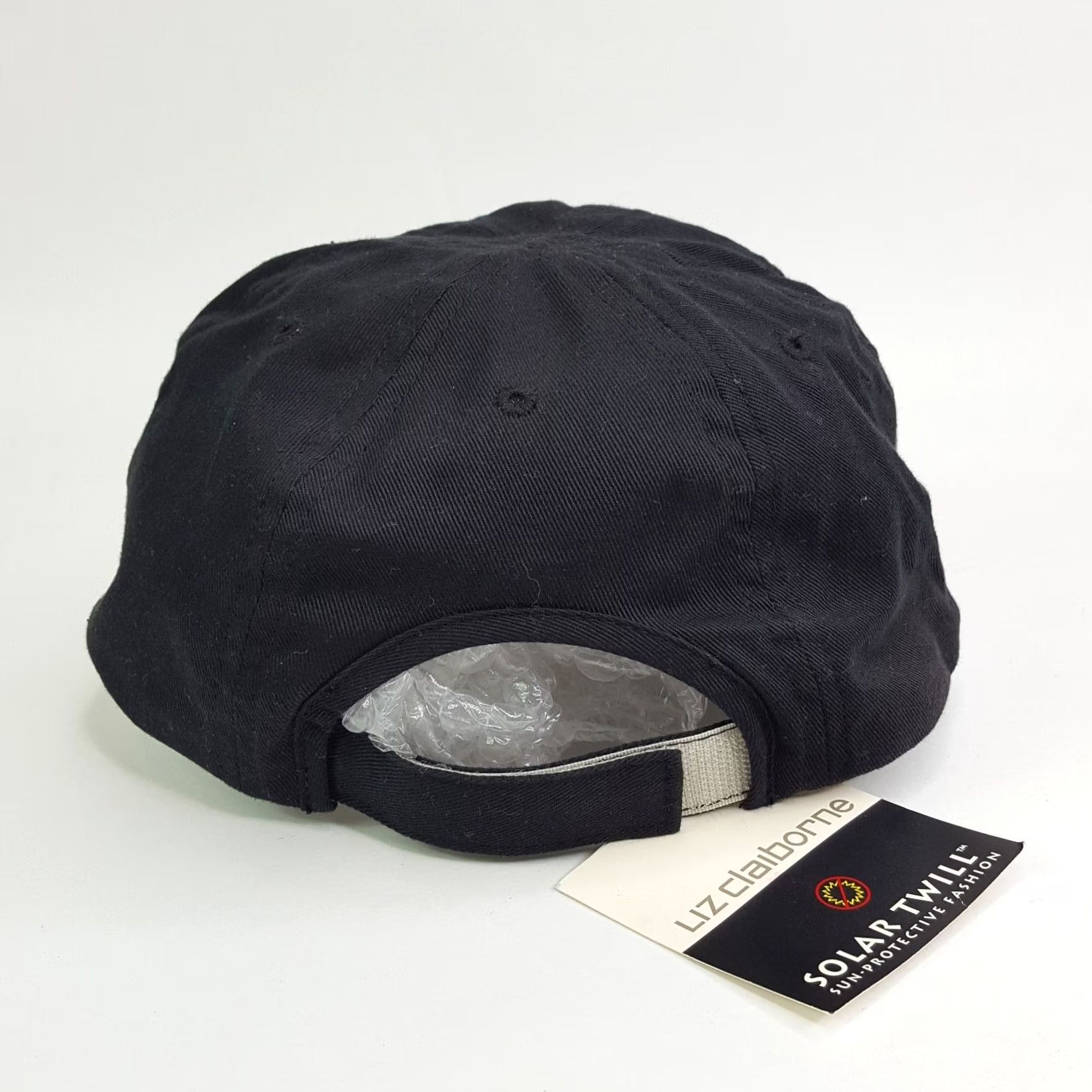Liz Claiborne VINTAGE Liz Claiborne Golf Solar Twill Adjustable Hat Baseball Cap PGA Logo Mens Black Adjustable Cap Size ONE SIZE - 5 Thumbnail