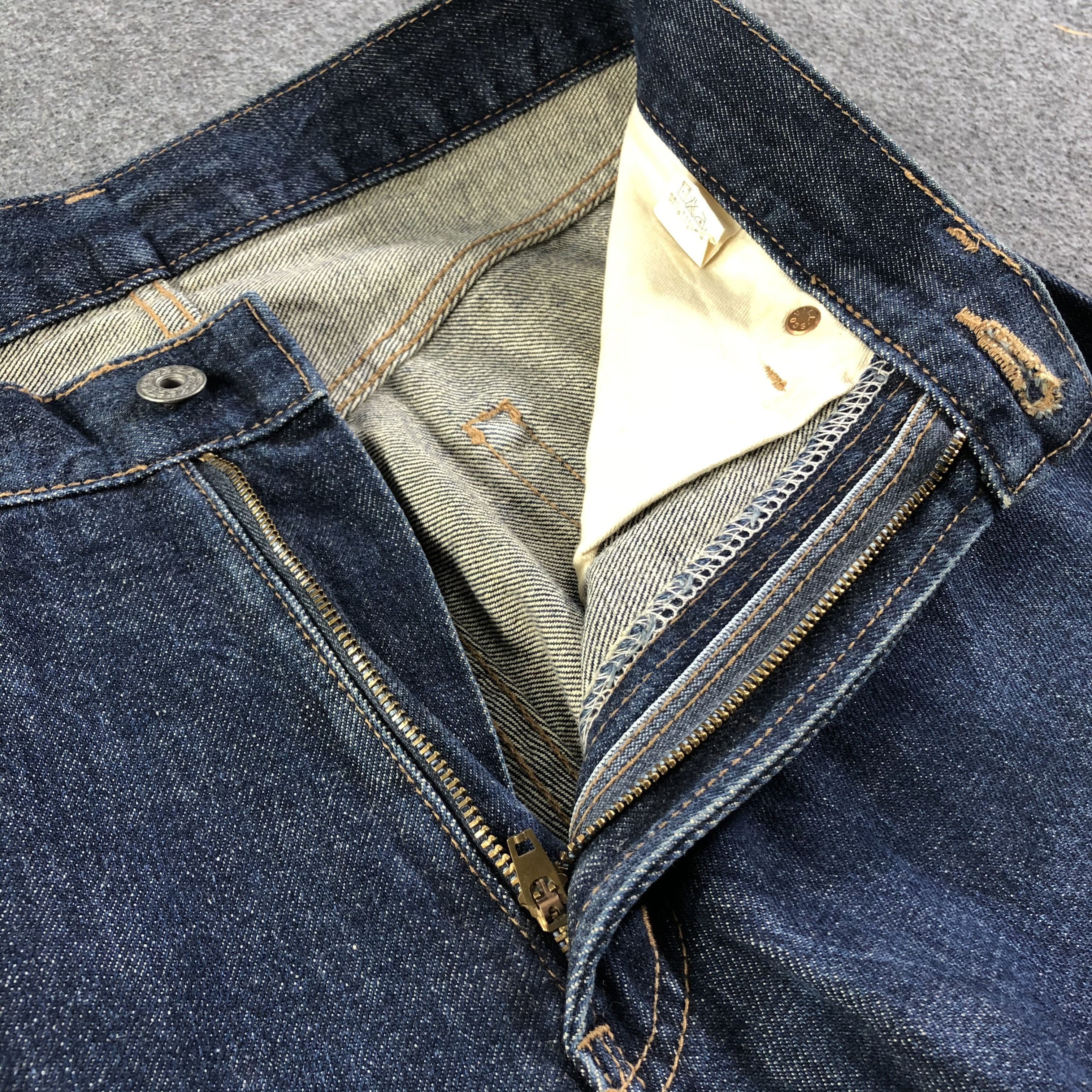 Japanese Brand Vintage Uniqlo Jeans Redline Denim -J2765 Size US 28 / EU 44 - 8 Thumbnail