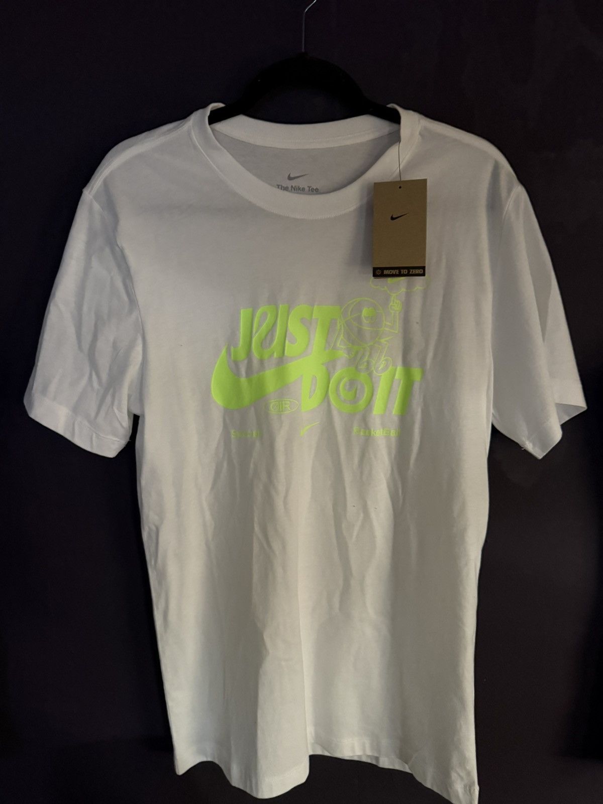 Nike Nike Just Do It Basketball Graphic Tee Size US M / EU 48-50 / 2 - 1 Thumbnail